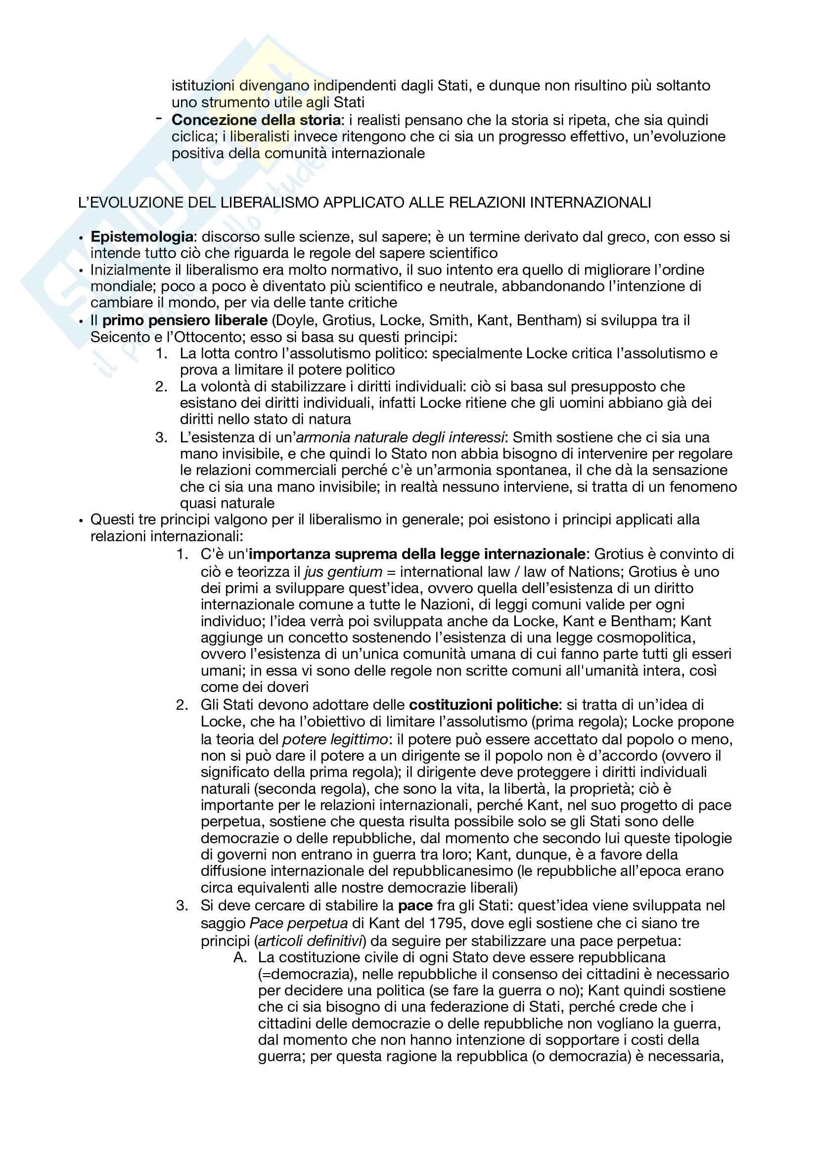 Relazioni internazionali, prof Novak Pag. 16
