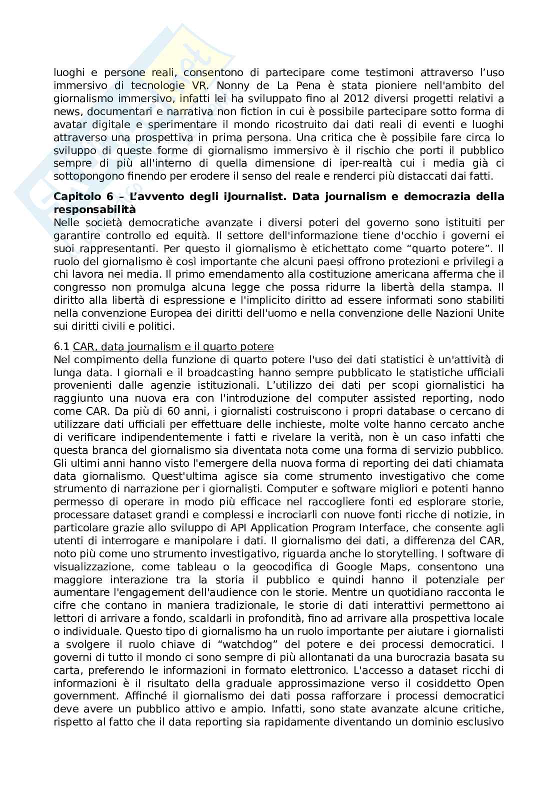 Riassunto esame Data Journalism, prof. Antenore, libro consigliato Data Journalism. Guida essenziale alle notizie fatte con i numeri, Antenore, Splendore Pag. 16