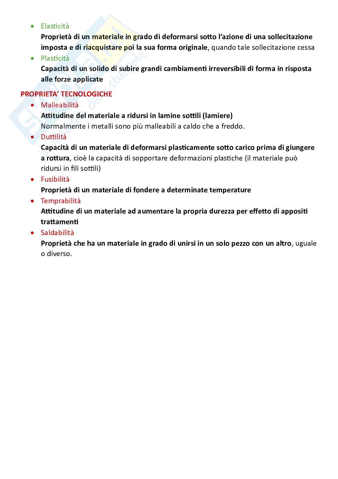 Tecnologie industriali, parte 1 - Introduzione e diagramma di fase ferro carbonio Pag. 2