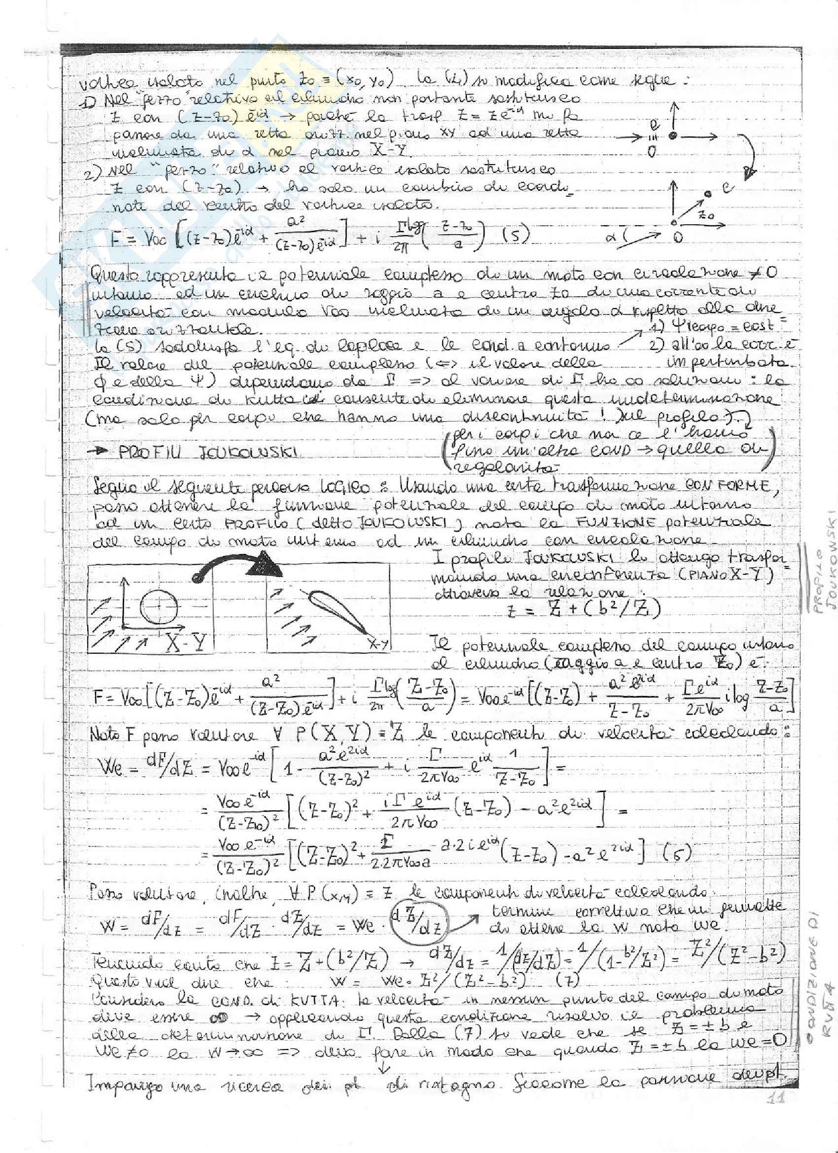 Lezioni, Aerodinamica degli Aeromobili Pag. 11