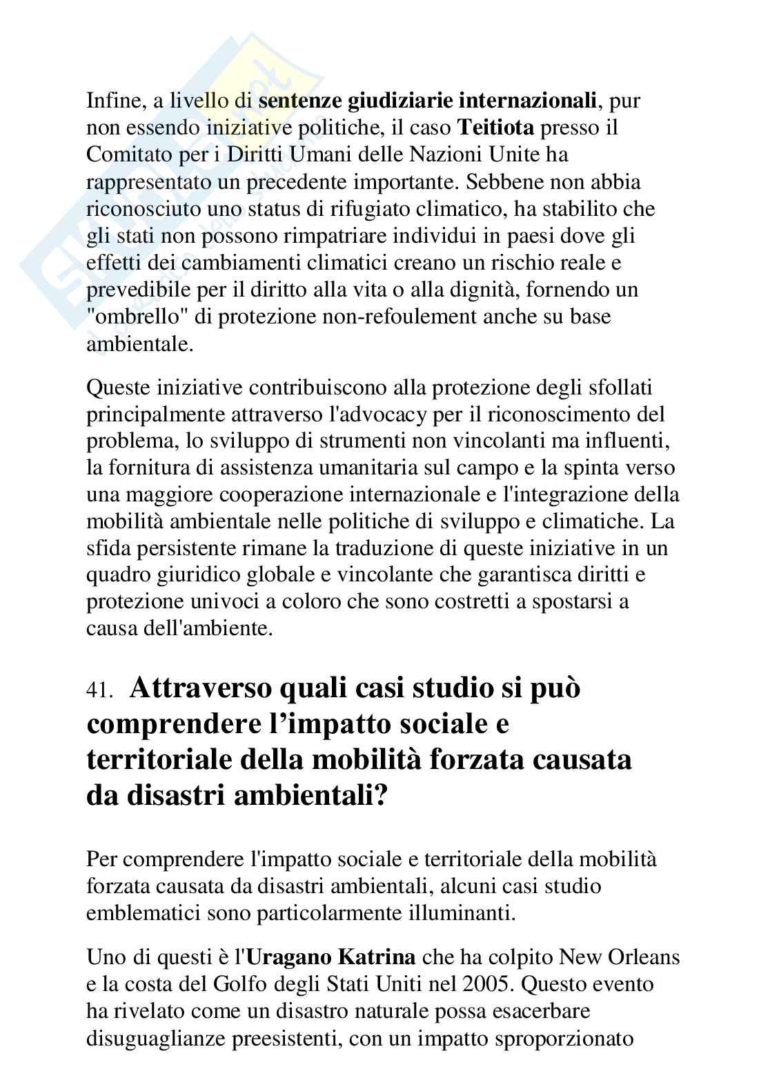 Risposte domande aperte Geografia aggiornate 2025  Pag. 71