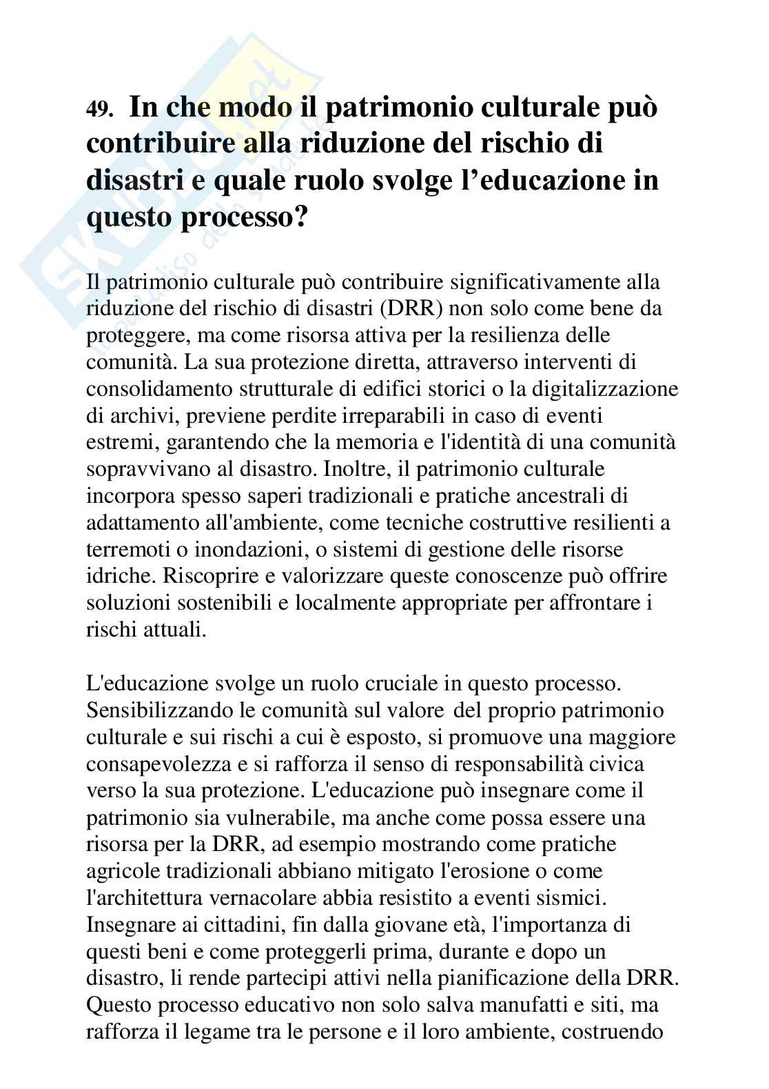 Risposte domande aperte Geografia aggiornate 2025  Pag. 86