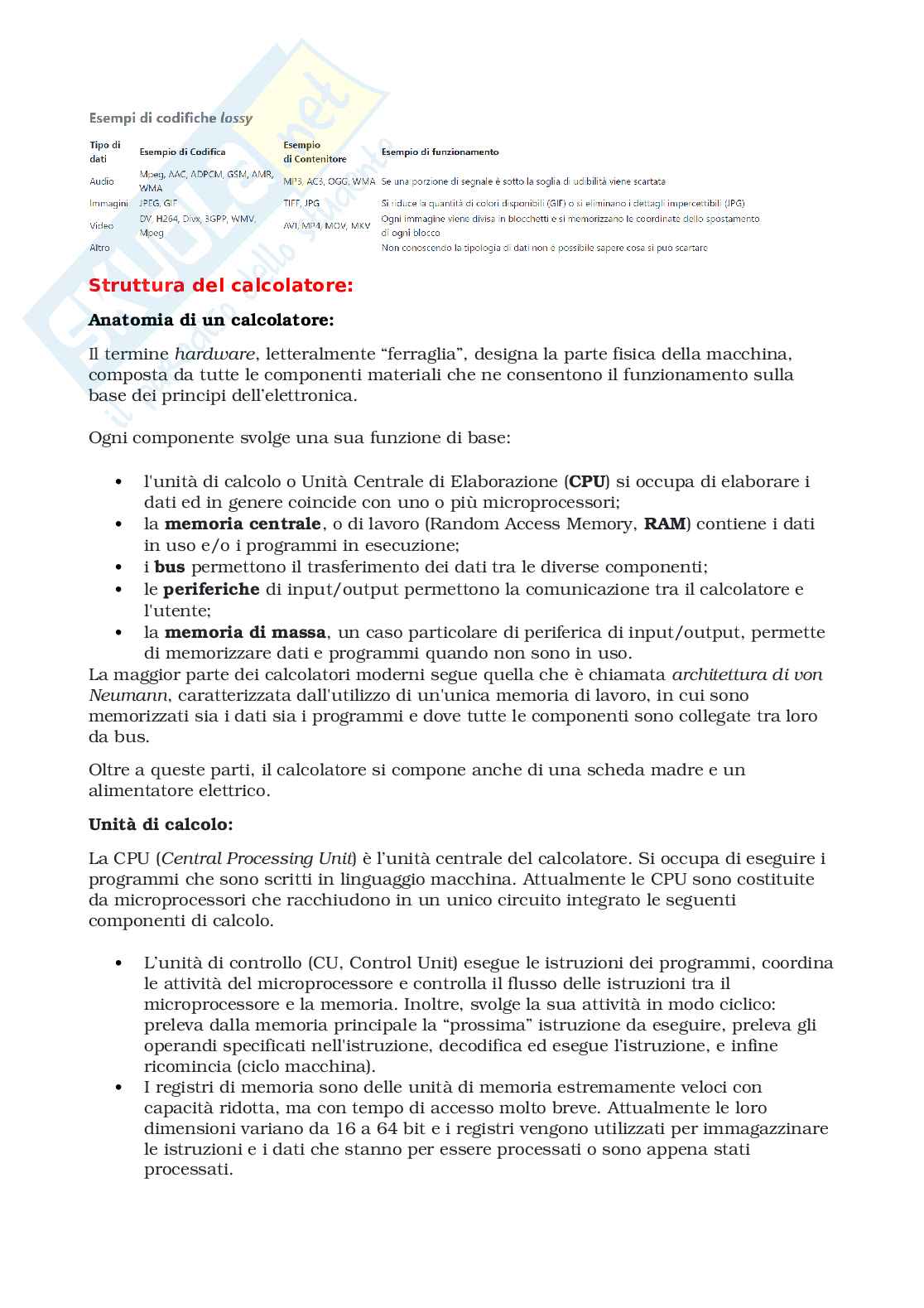 Appunti Informatica Pag. 6