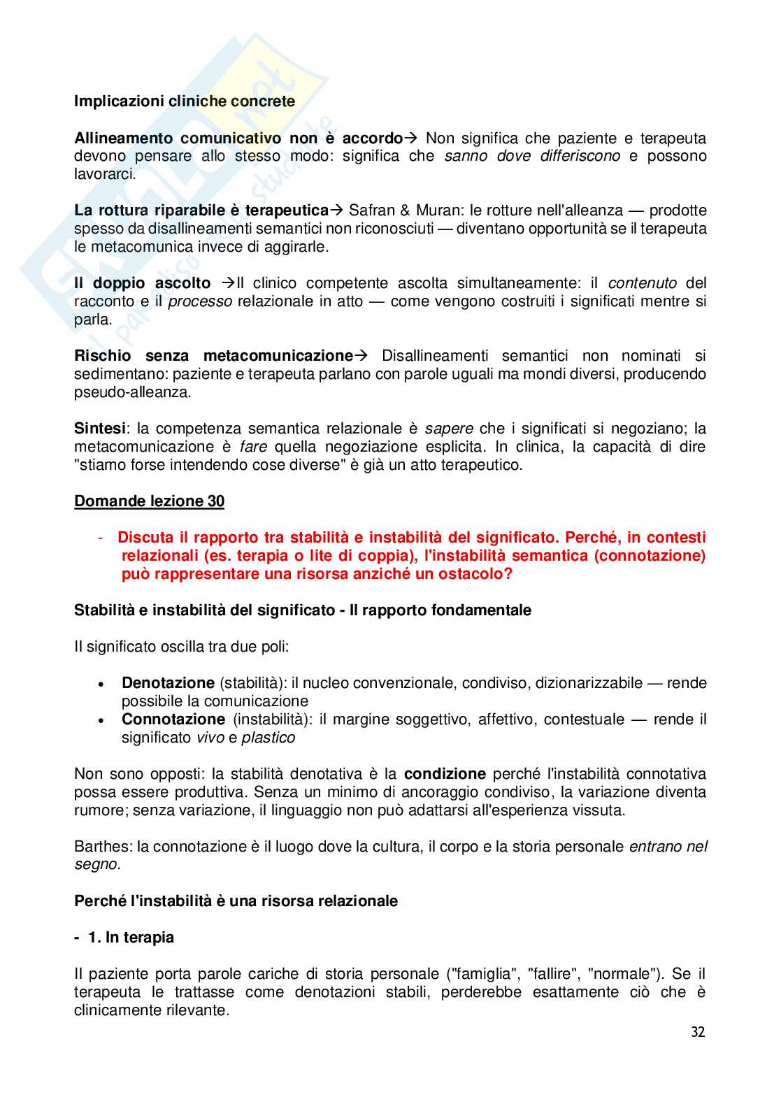 Psicologia della Comunicazione - Paniere compilato Pag. 76