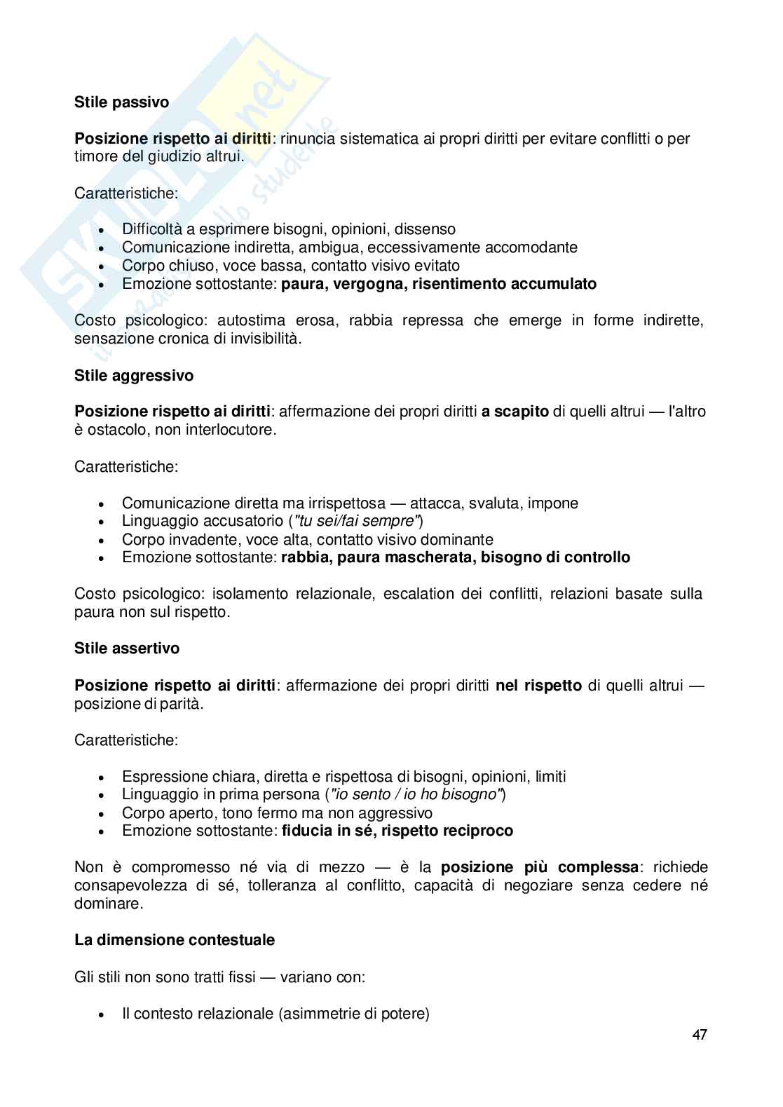 Psicologia della Comunicazione - Paniere compilato Pag. 91