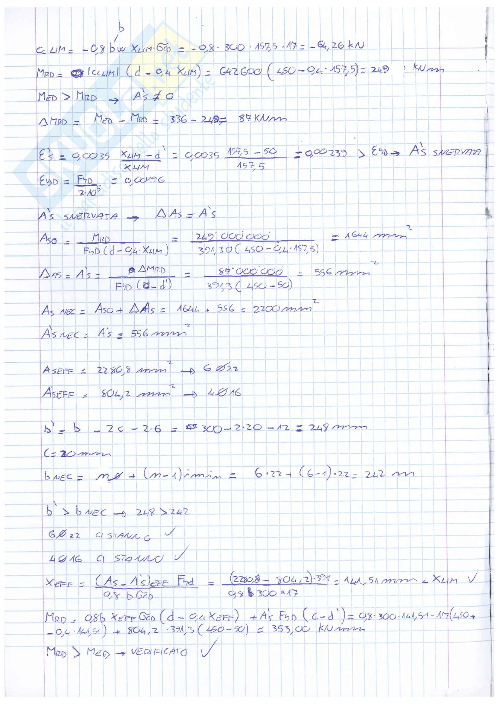 Esercizi cementi Pag. 6
