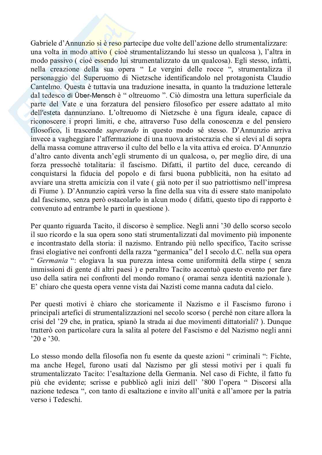 La strumentalizzazione Pag. 2