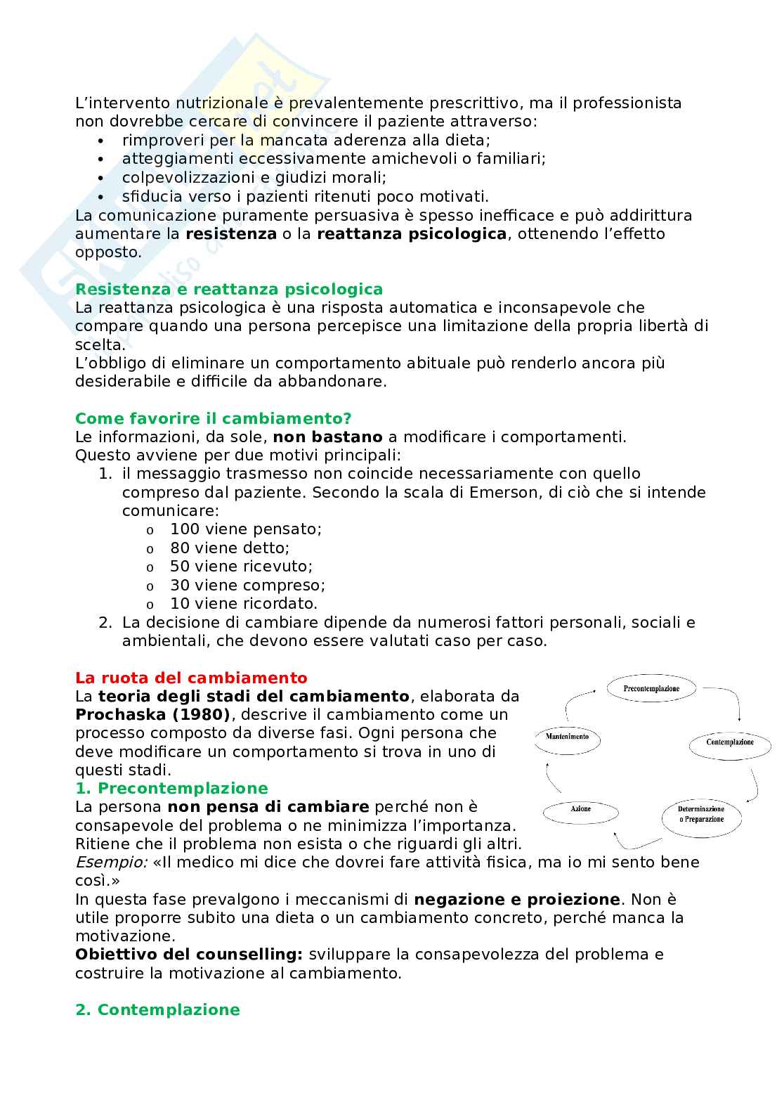 Appunti Principi di dietetica e dietoterapia Pag. 16