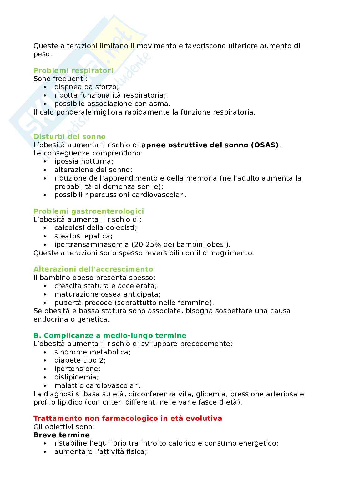 Appunti Principi di dietetica e dietoterapia Pag. 36