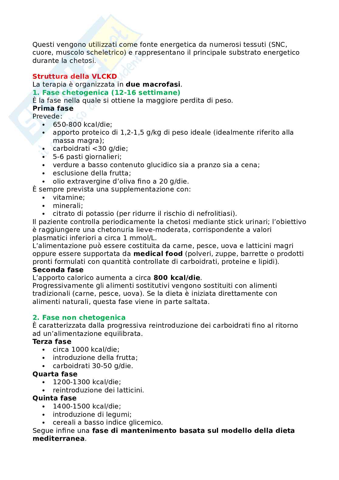Appunti Principi di dietetica e dietoterapia Pag. 81
