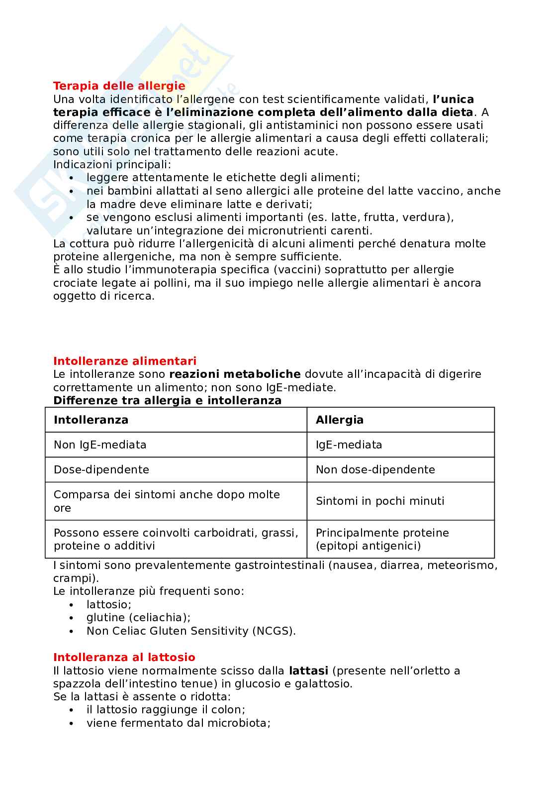 Appunti Principi di dietetica e dietoterapia Pag. 91