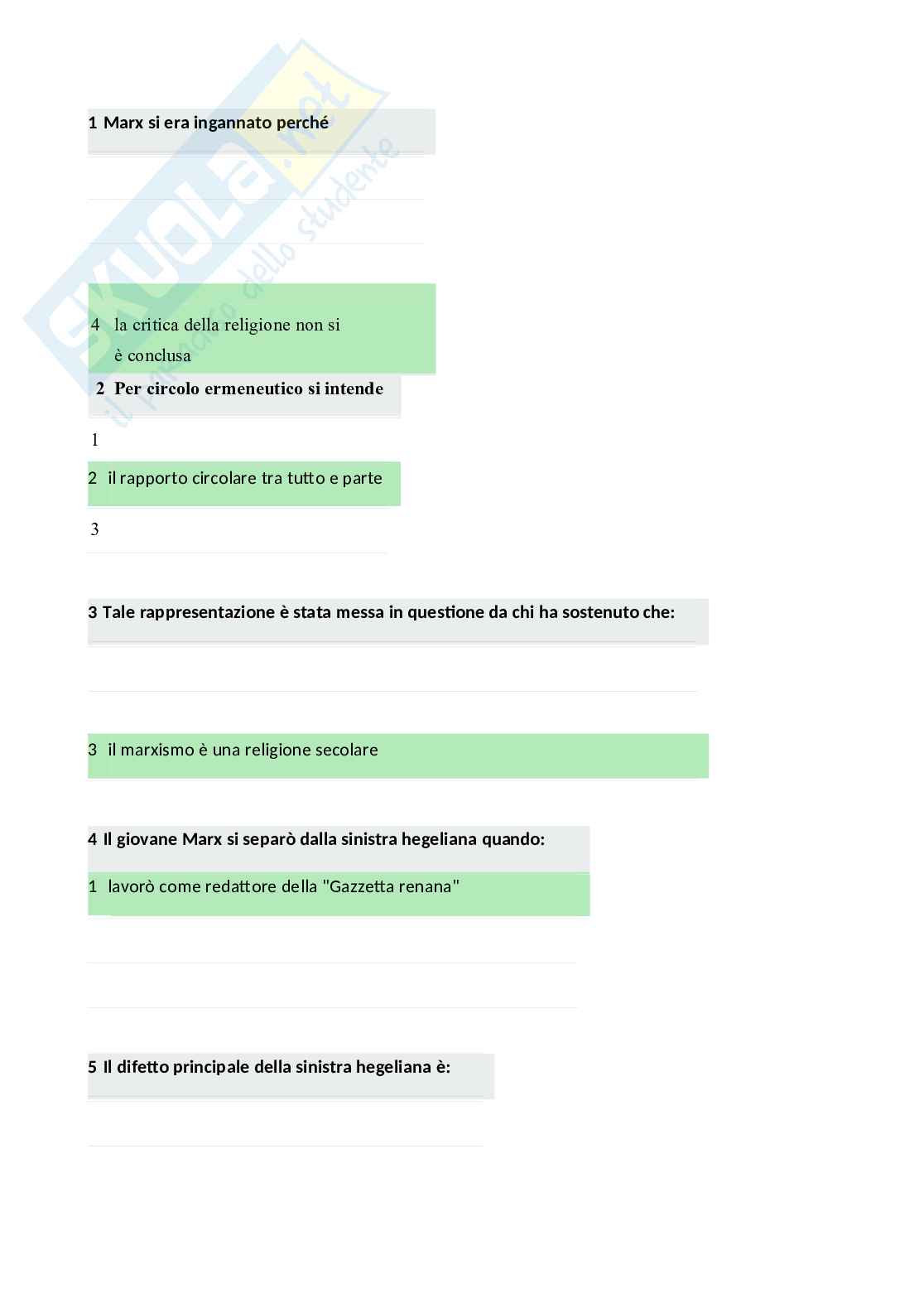 Paniere di Filosofia della religione, 2026 Pag. 2