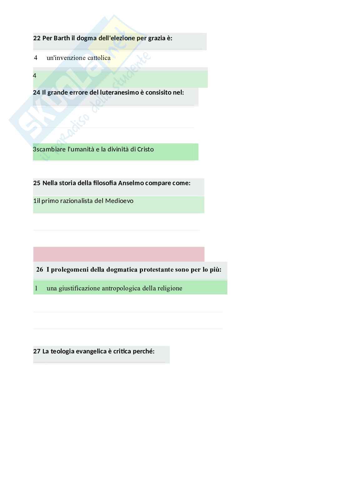 Paniere di Filosofia della religione, 2026 Pag. 26