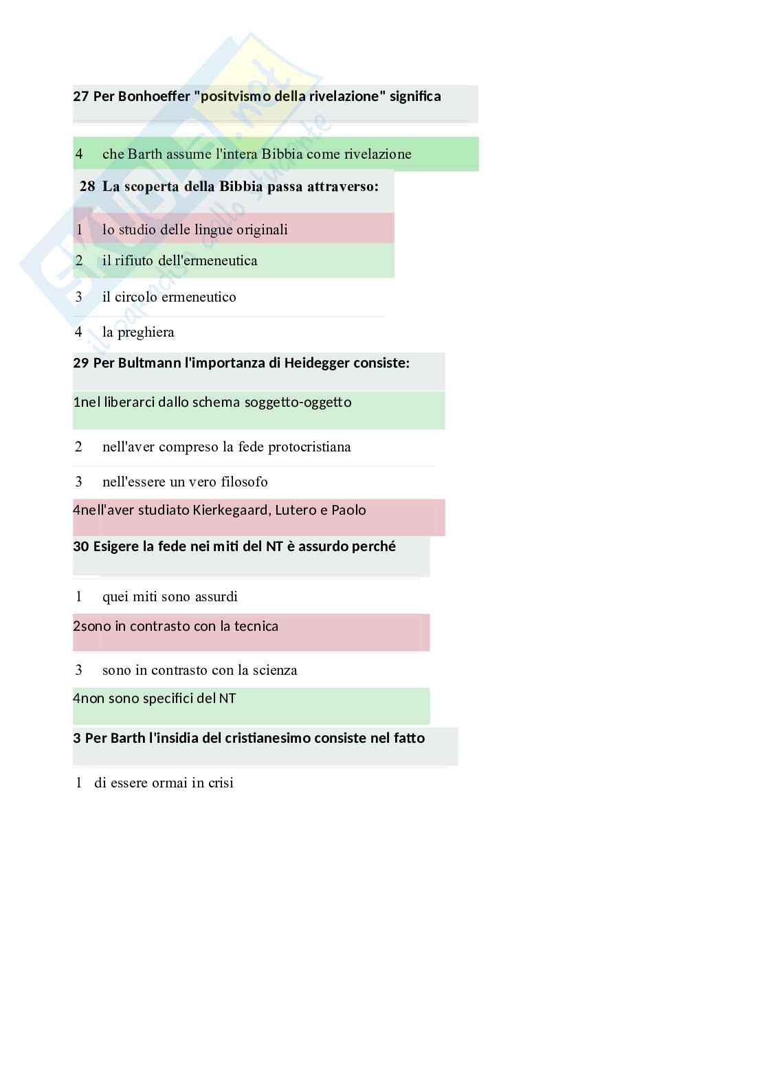 Paniere di Filosofia della religione, 2026 Pag. 66