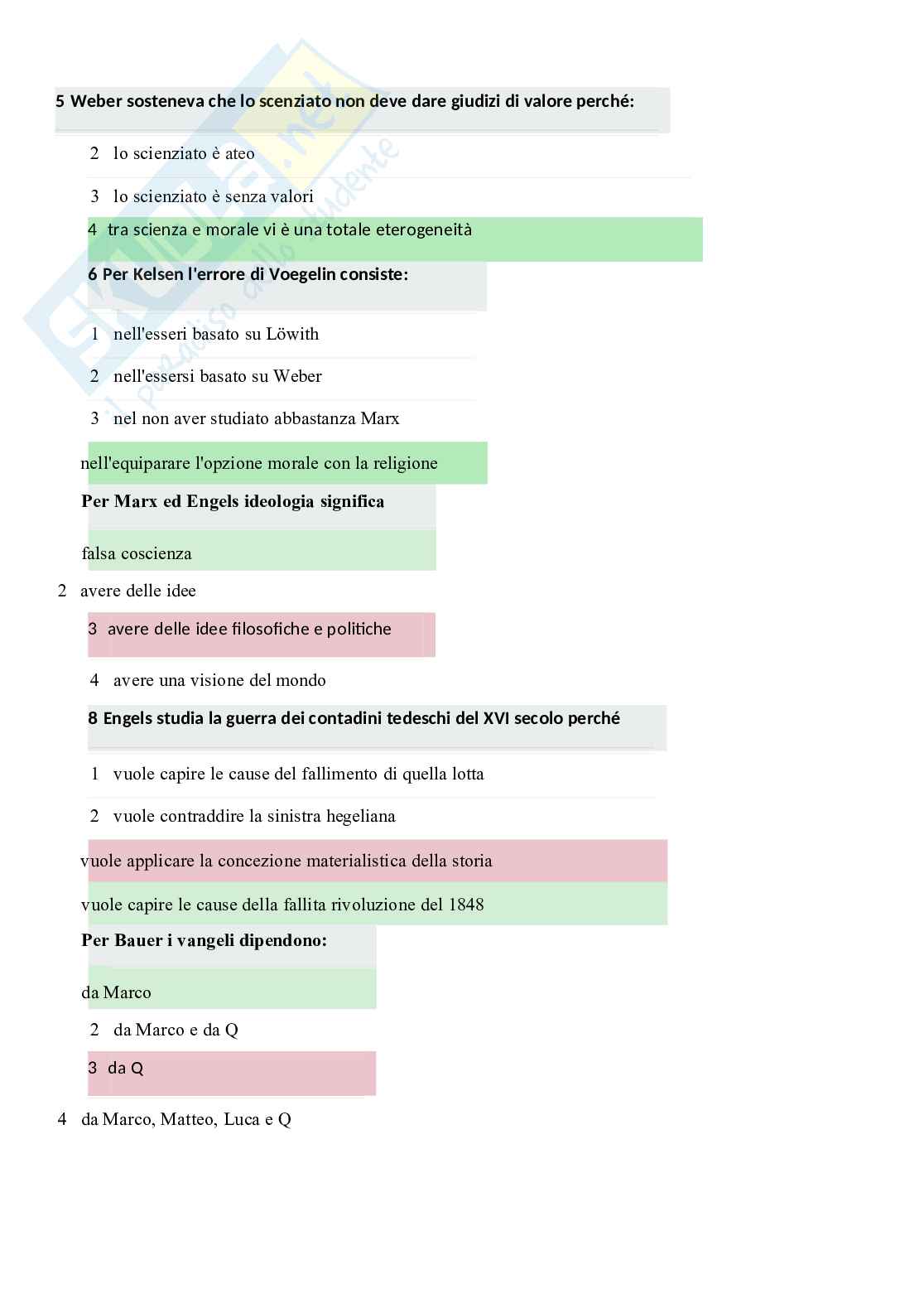 Paniere di Filosofia della religione, 2026 Pag. 86