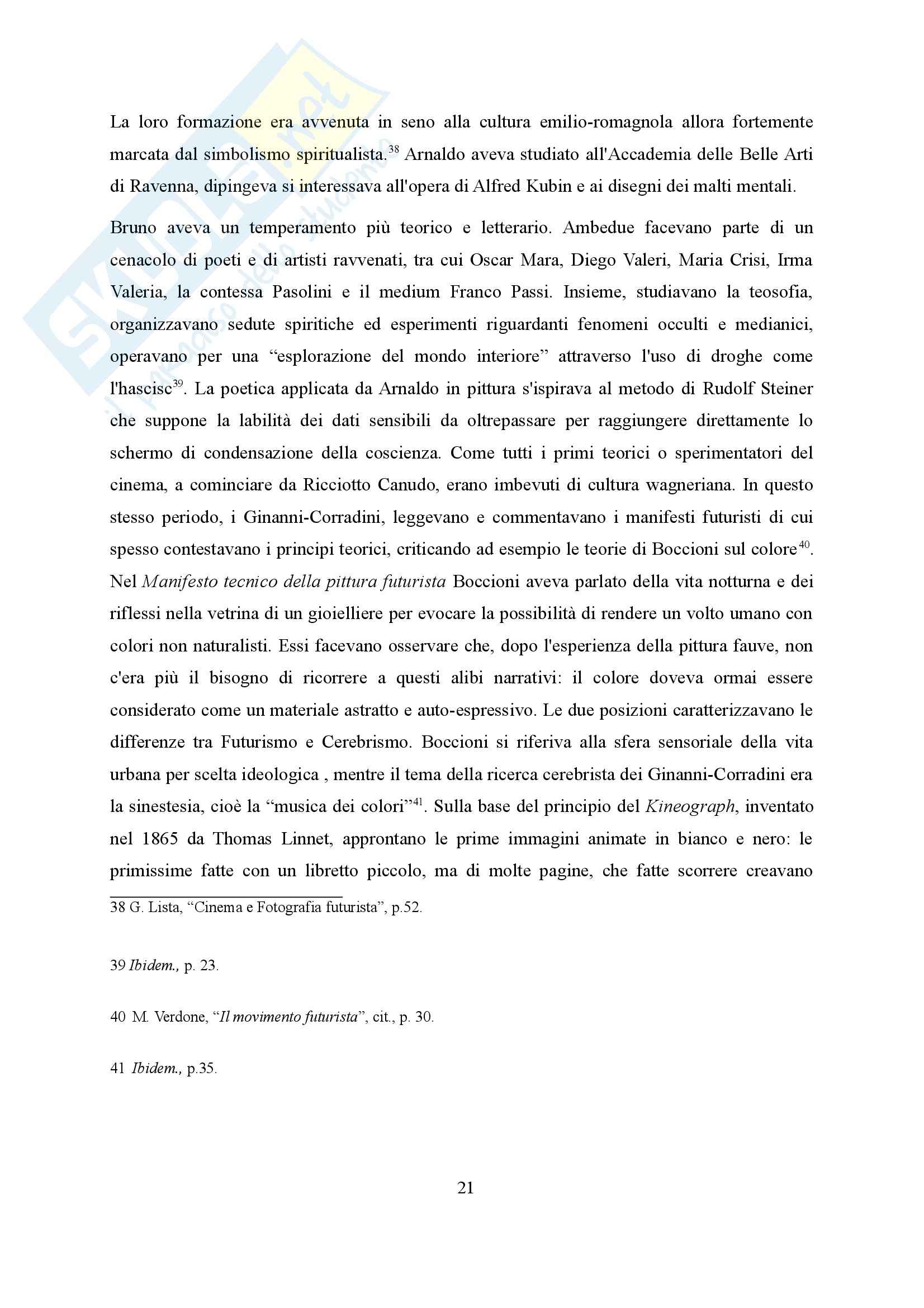 Europa degli Ismi, Storia e teorie del cinema Pag. 21