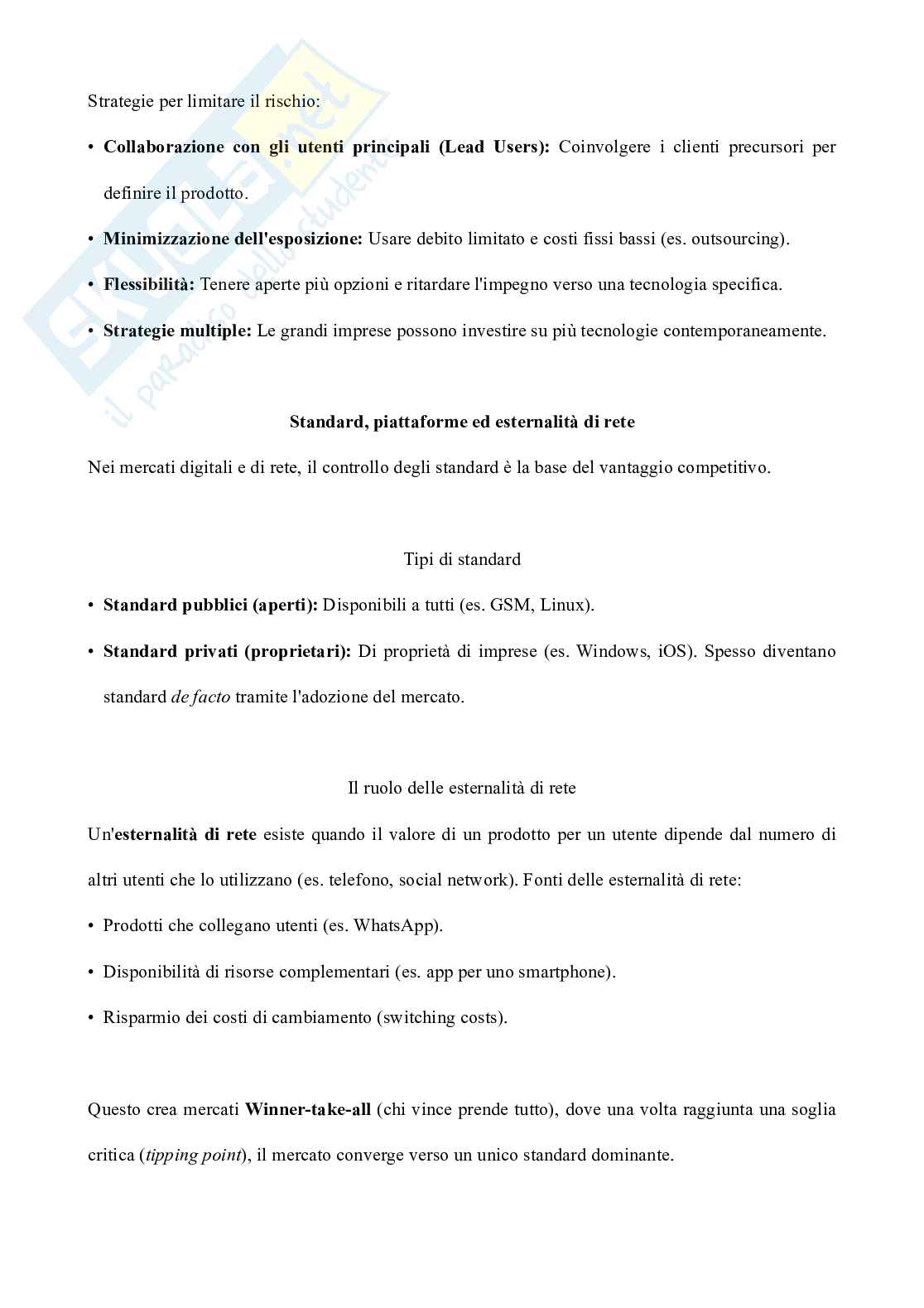 Riassunto esame Gestione aziendale, Prof. D'adamo Idiano, libro consigliato L'analisi strategica per le decisioni aziendali  , Grant Pag. 46