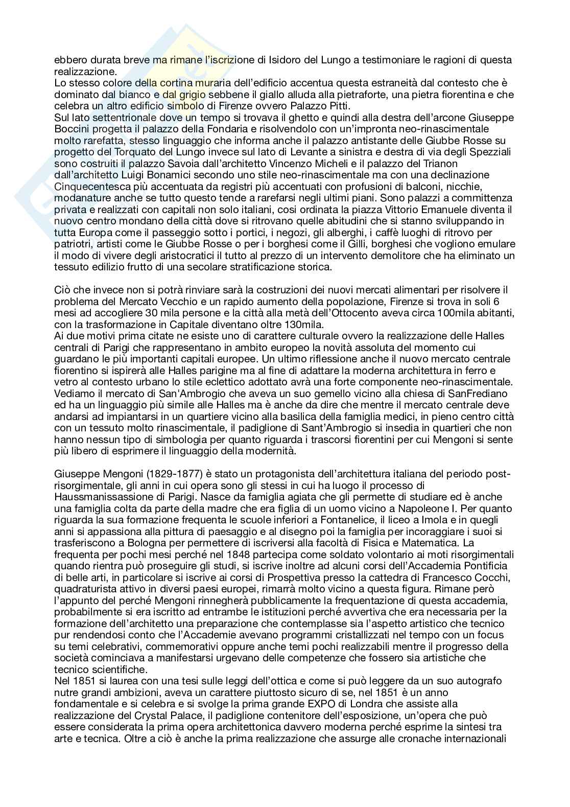Firenze del secondo Ottocento  Pag. 6