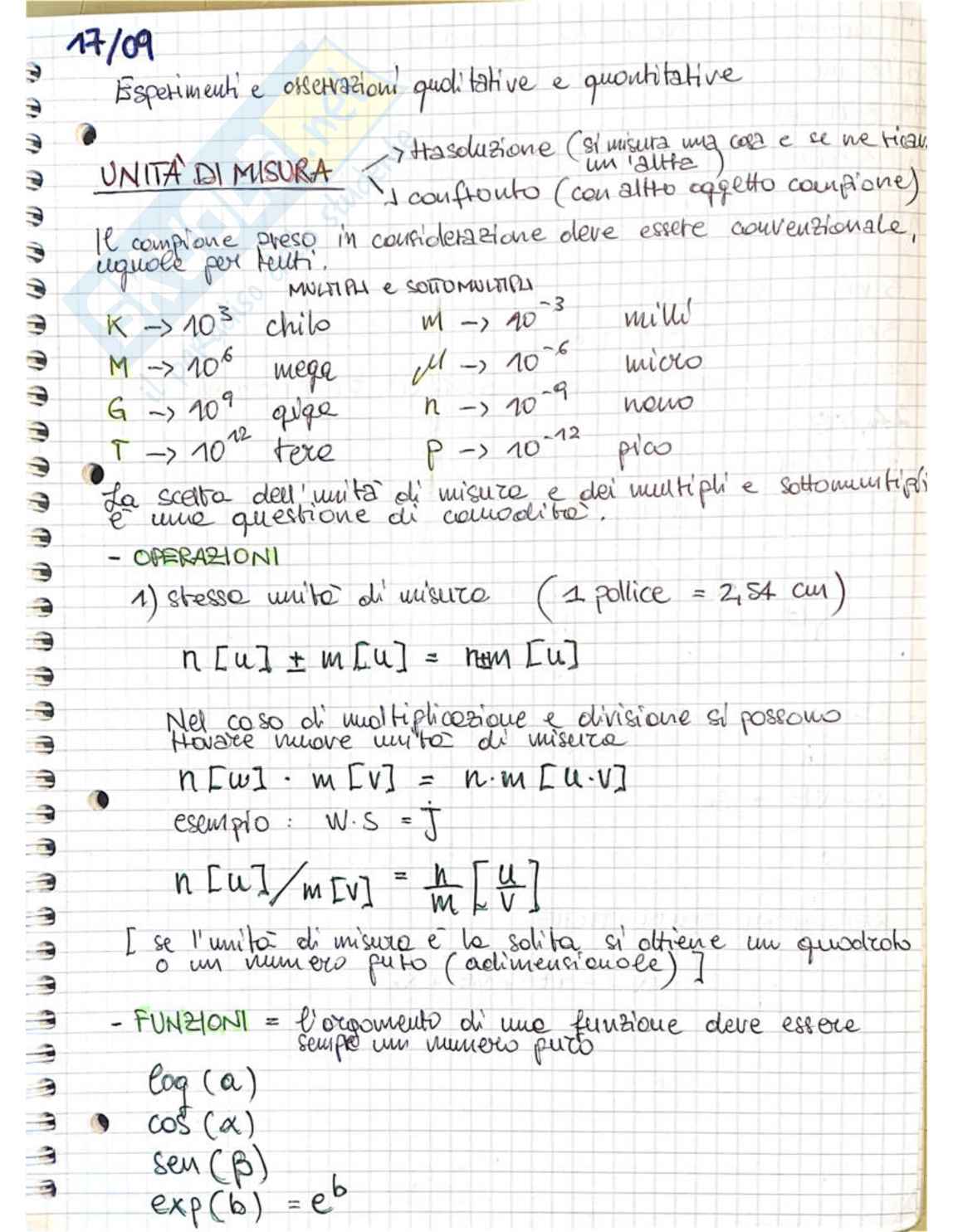 Appunti di Fisica 1 - Principi di Meccanica Pag. 2