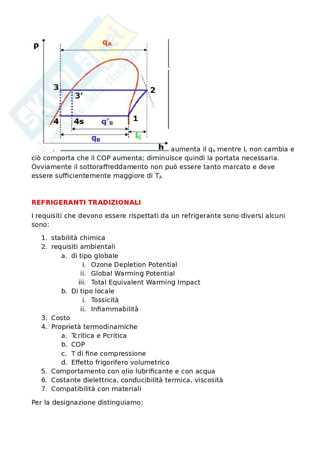 Appunti esame Tecnica del freddo - prima parte Pag. 6