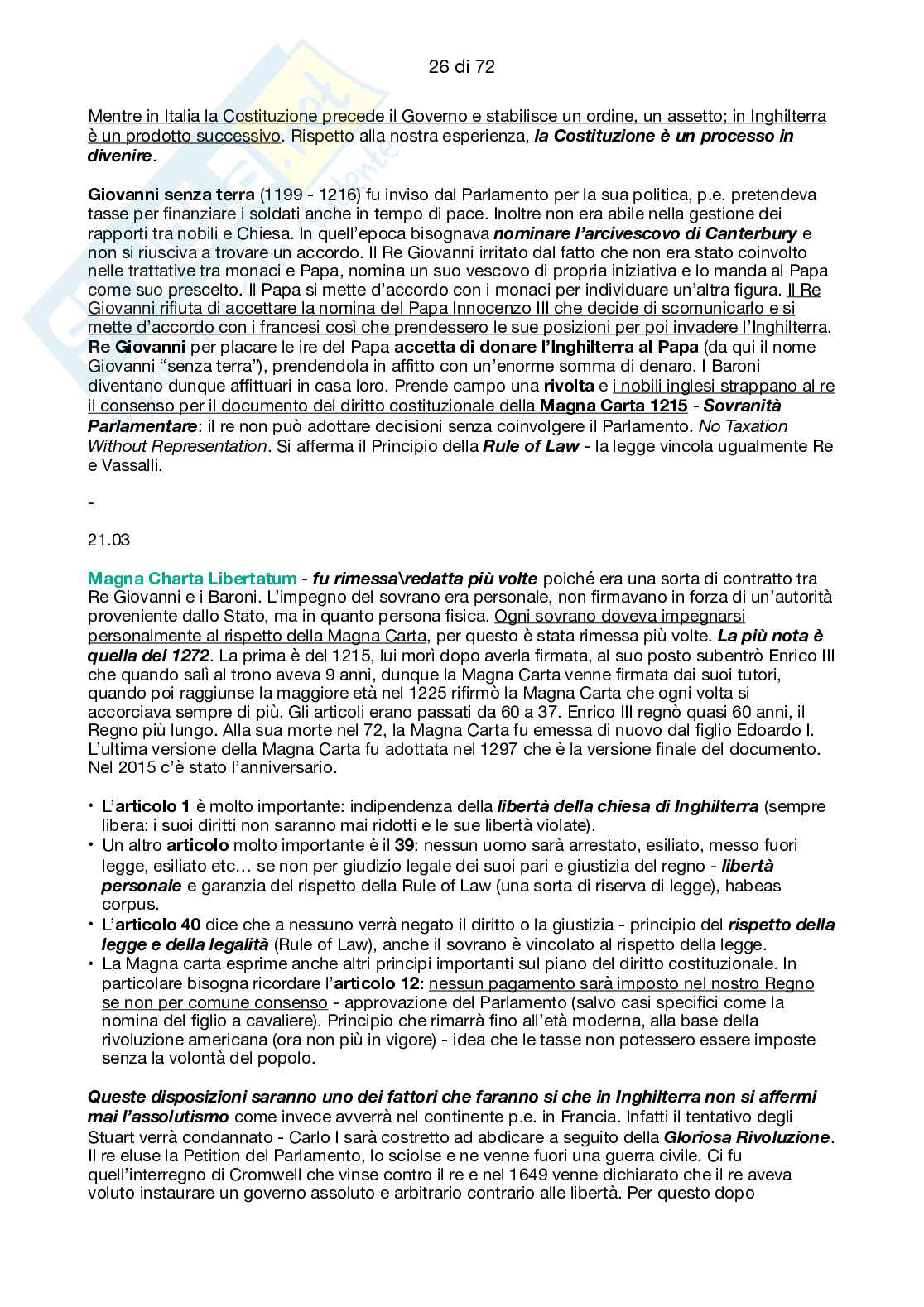 Sistemi Giuridici comparati Pag. 26