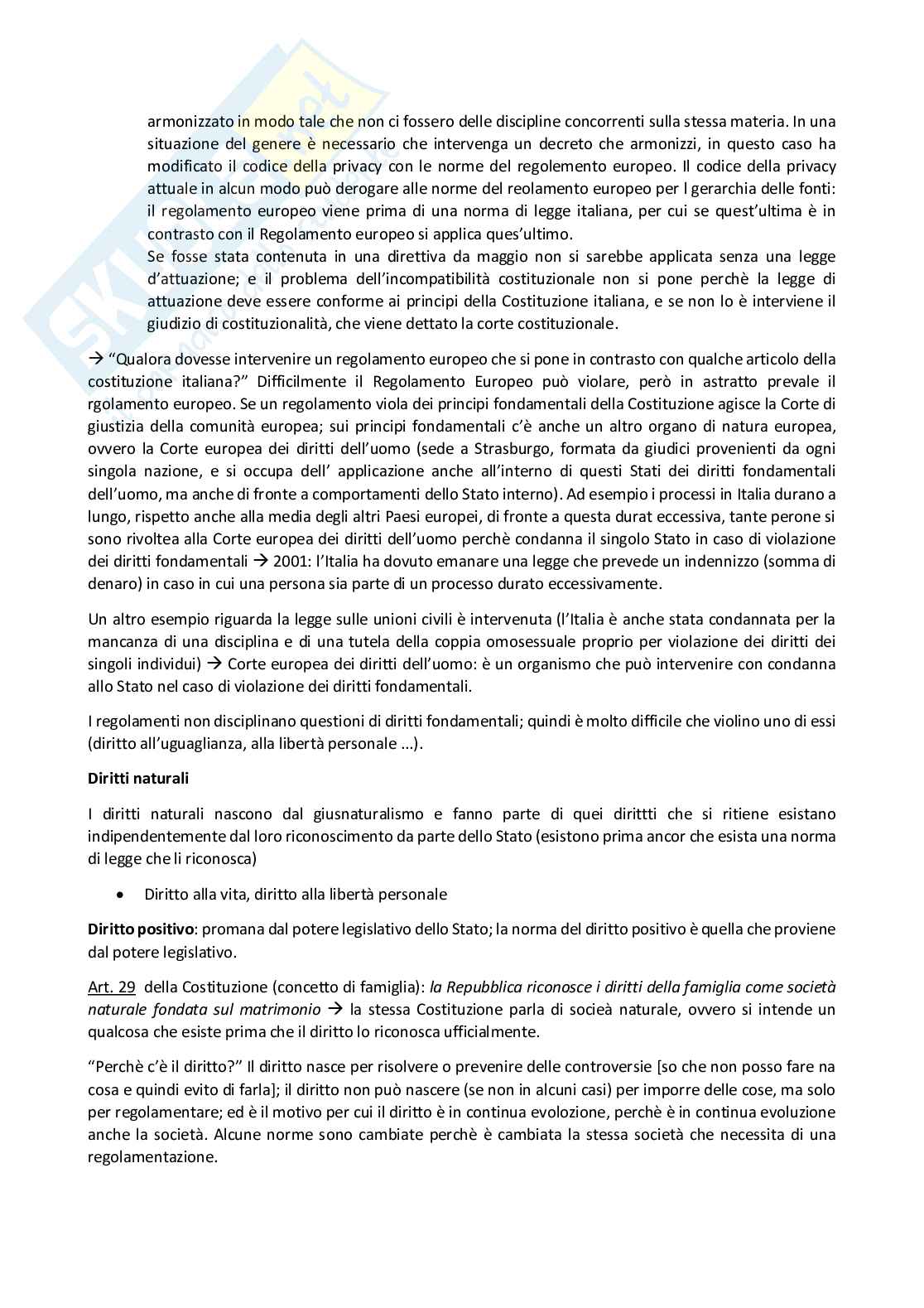 Esame di diritto privato - Appunti completi per la preparazione Pag. 6