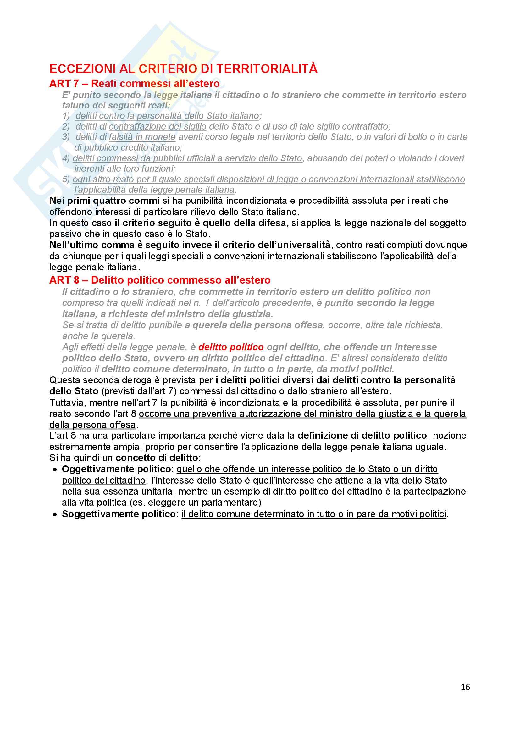 Diritto penale - Appunti Pag. 16