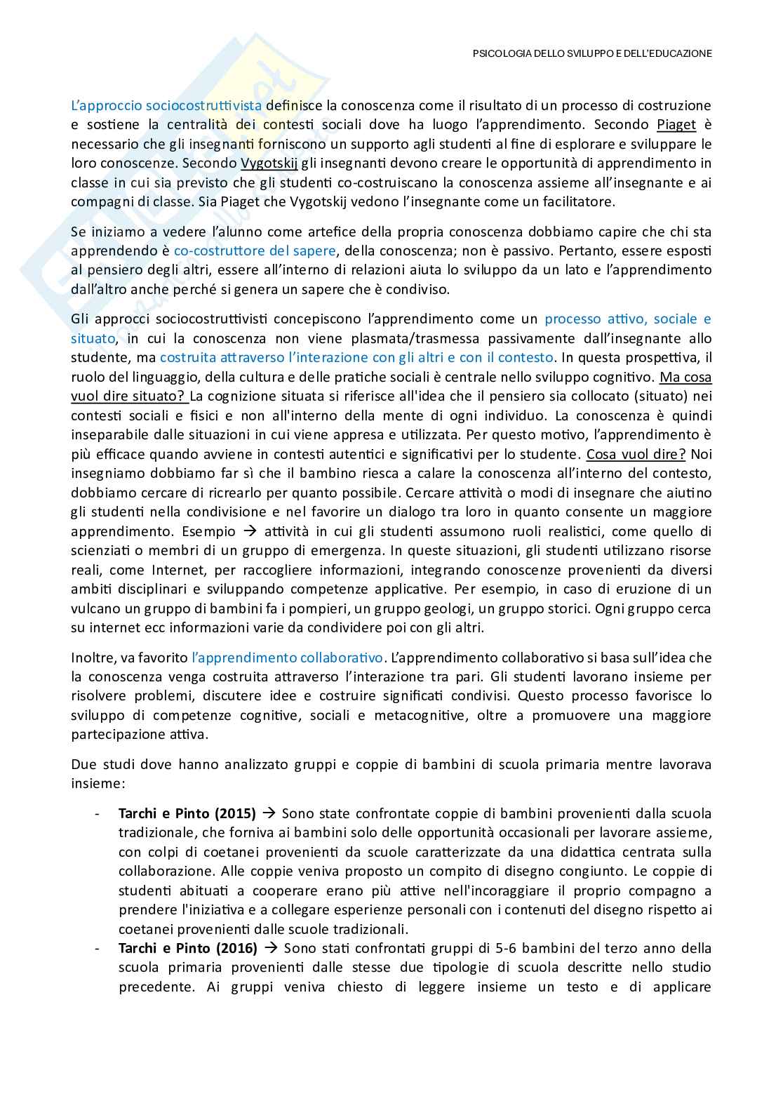 Appunti Psicologia dello sviluppo Pag. 11