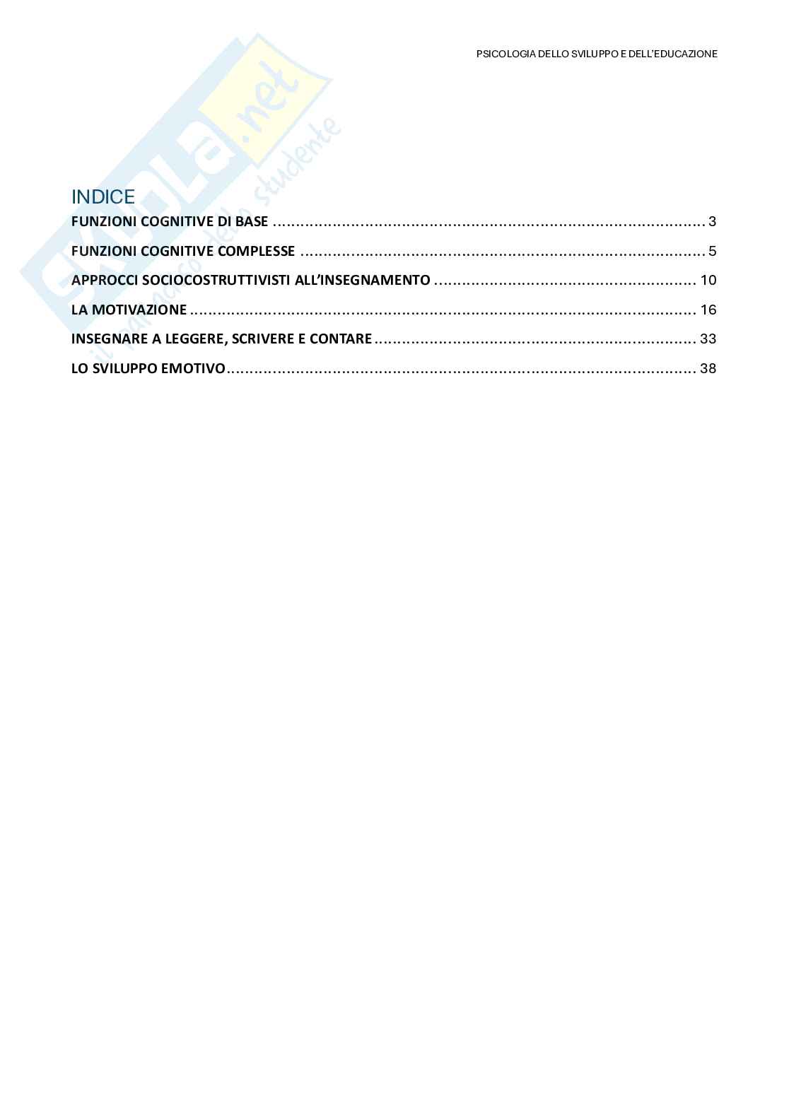 Appunti Psicologia dello sviluppo Pag. 2