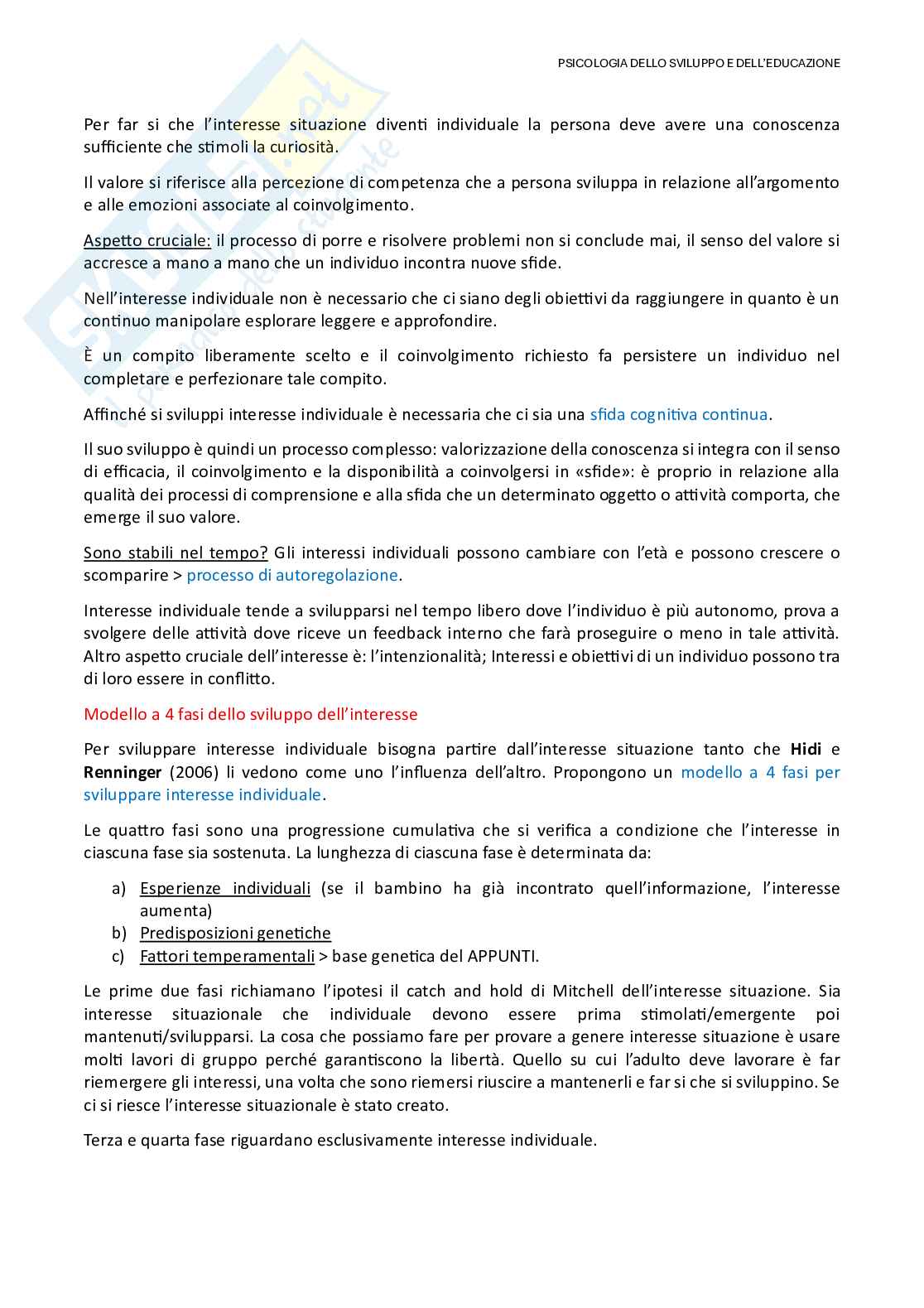 Appunti Psicologia dello sviluppo Pag. 21