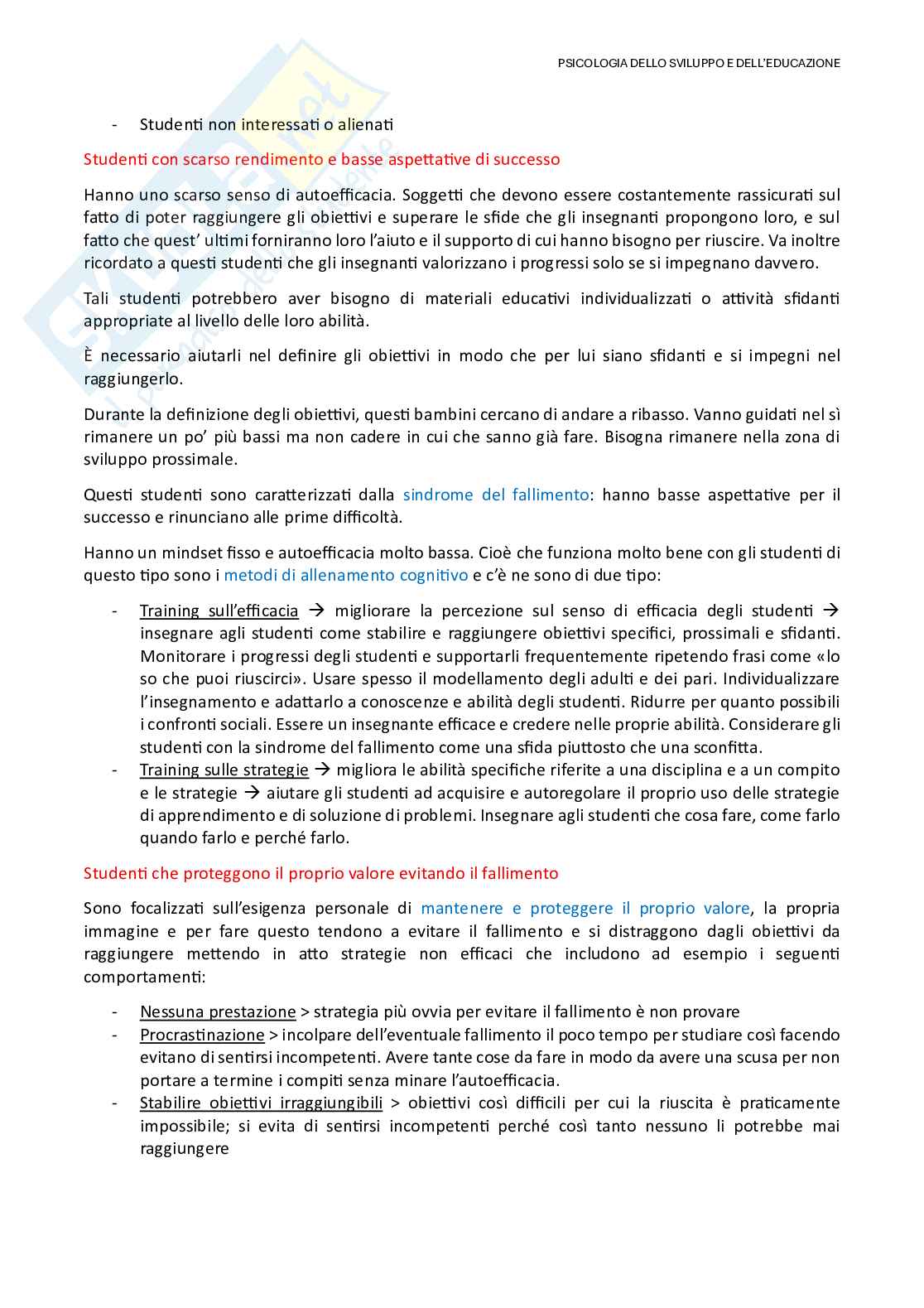 Appunti Psicologia dello sviluppo Pag. 31