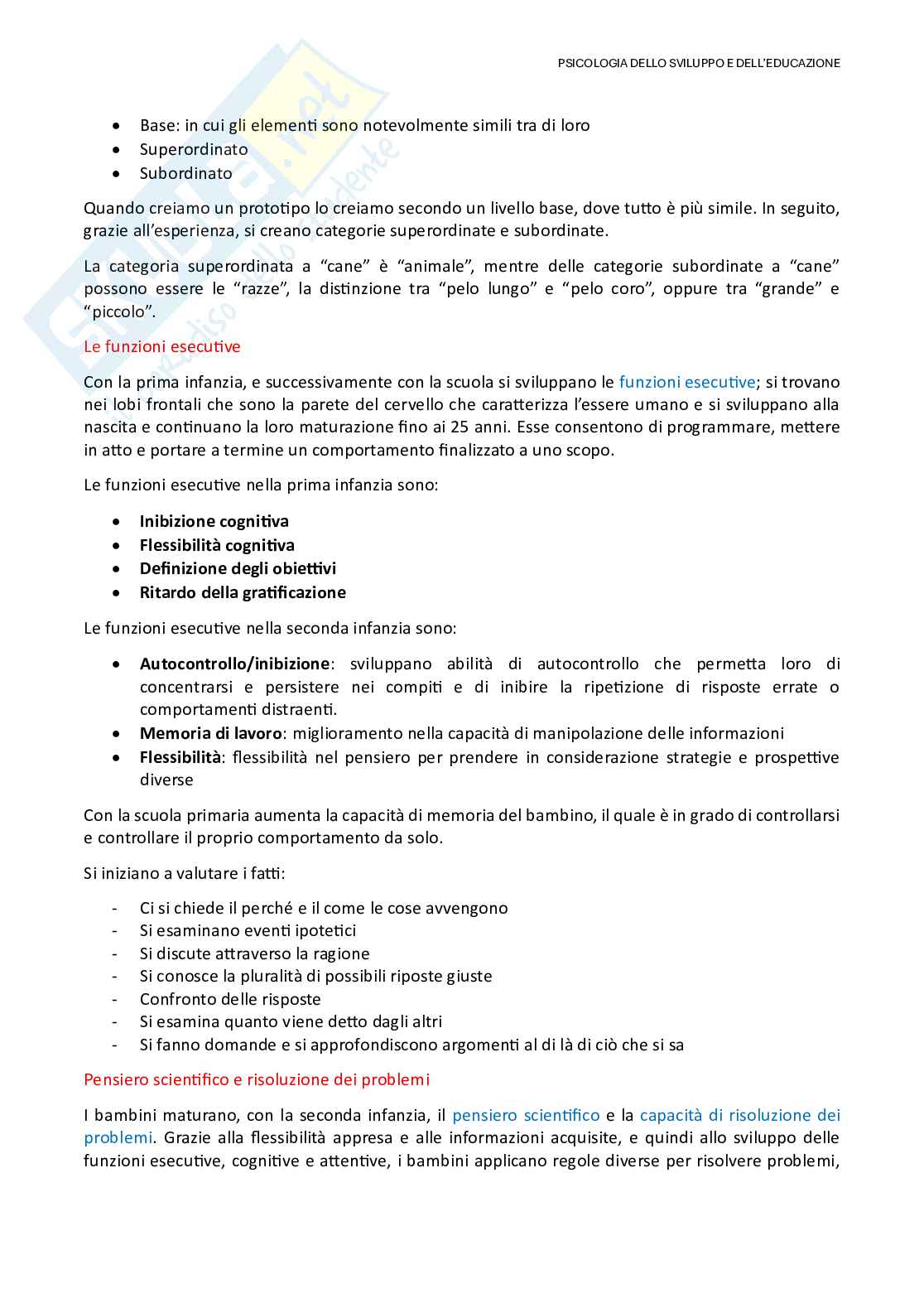 Appunti Psicologia dello sviluppo Pag. 6