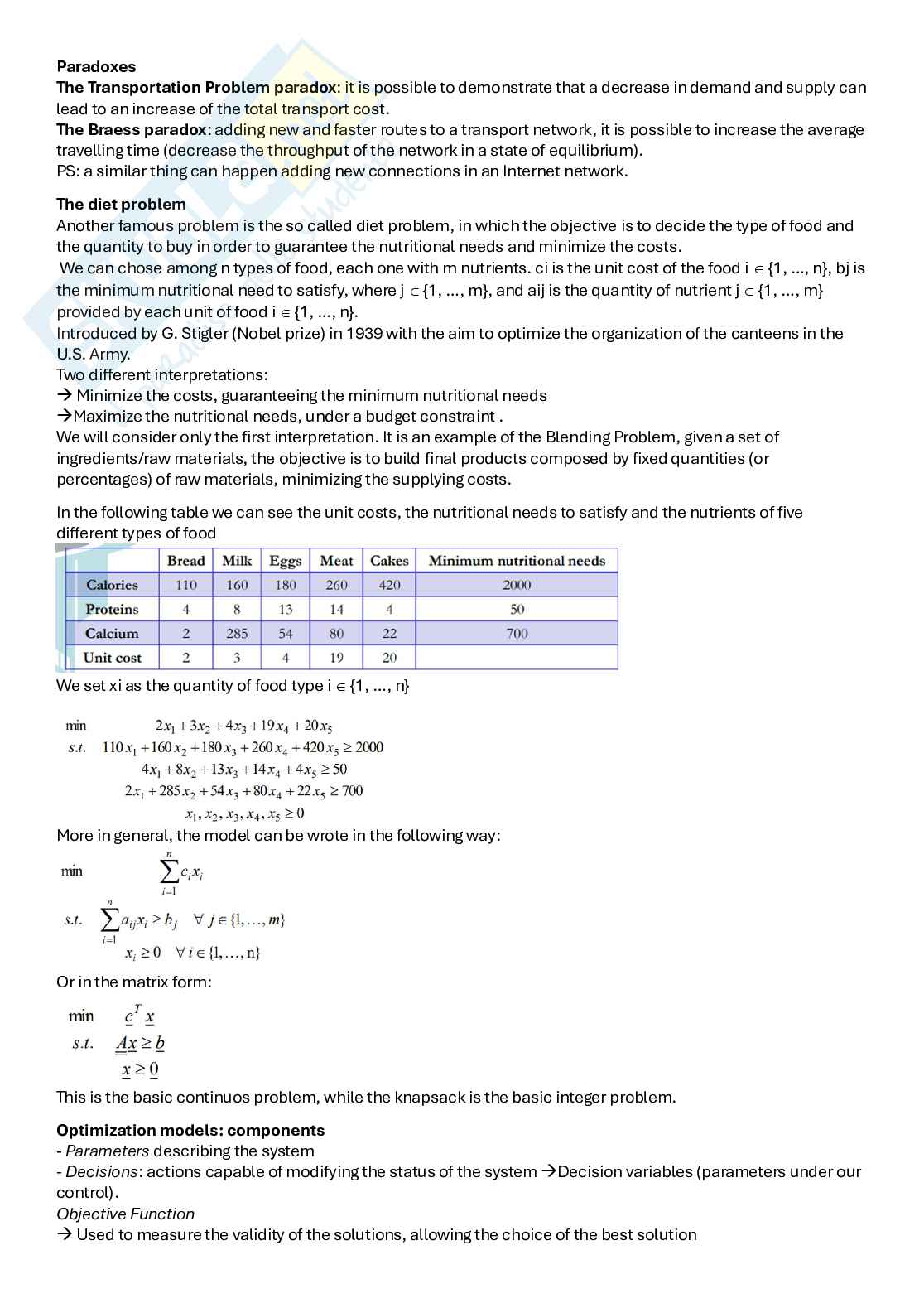 Decision Making and AI for business change Pag. 11
