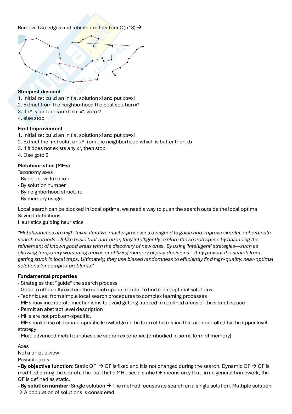 Decision Making and AI for business change Pag. 26