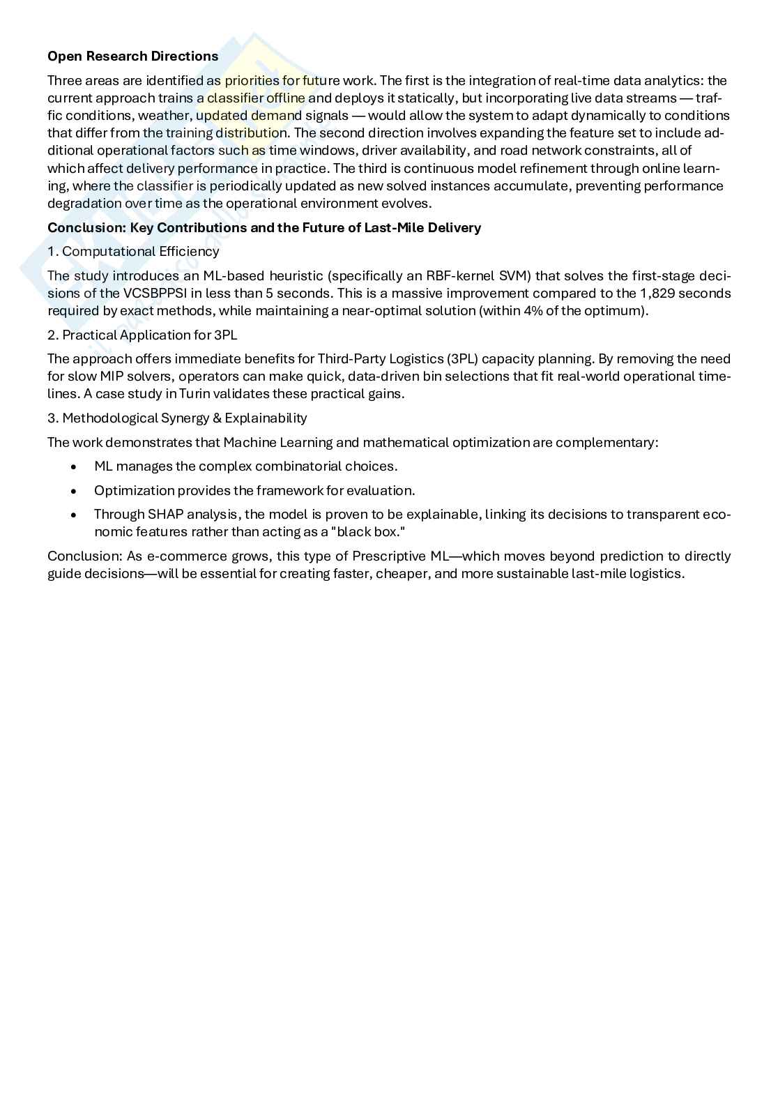 Decision Making and AI for business change Pag. 61