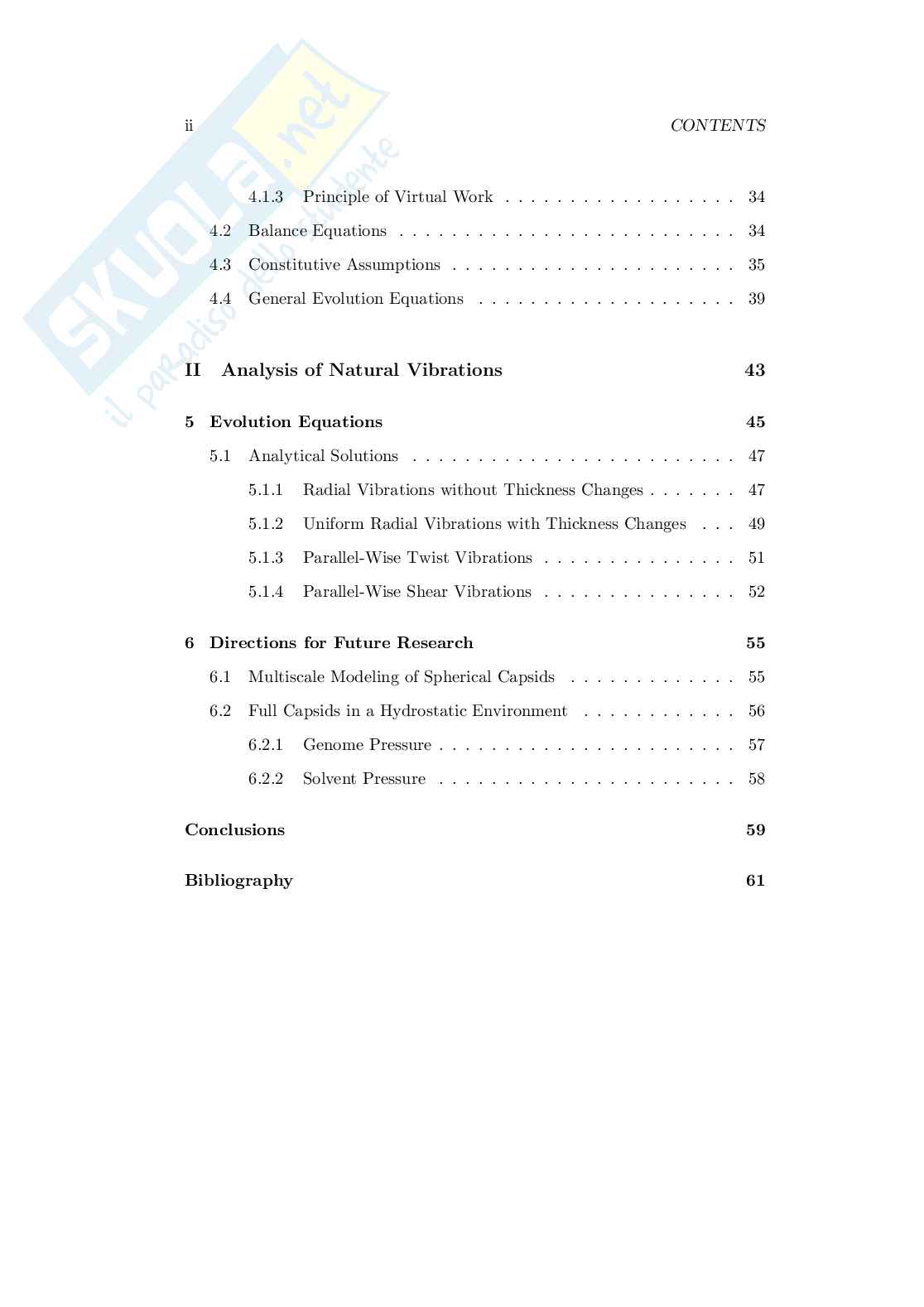 A Continuum Theory for the Natural Vibrations of Spherical Viral Capsids Pag. 6