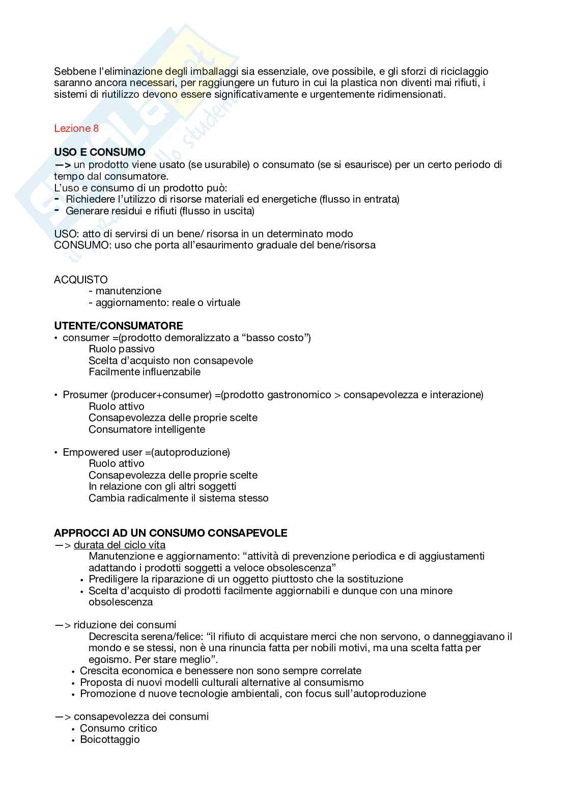 Requisti ambientali del prodotto - Appunti Pag. 11