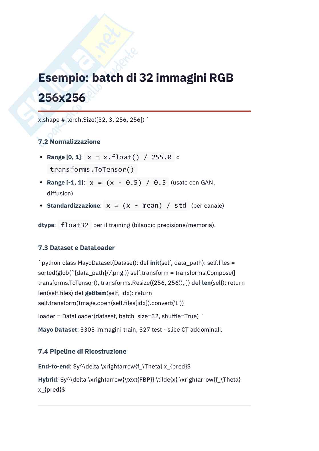 Appunti esame completi di Computational Imaging Pag. 11