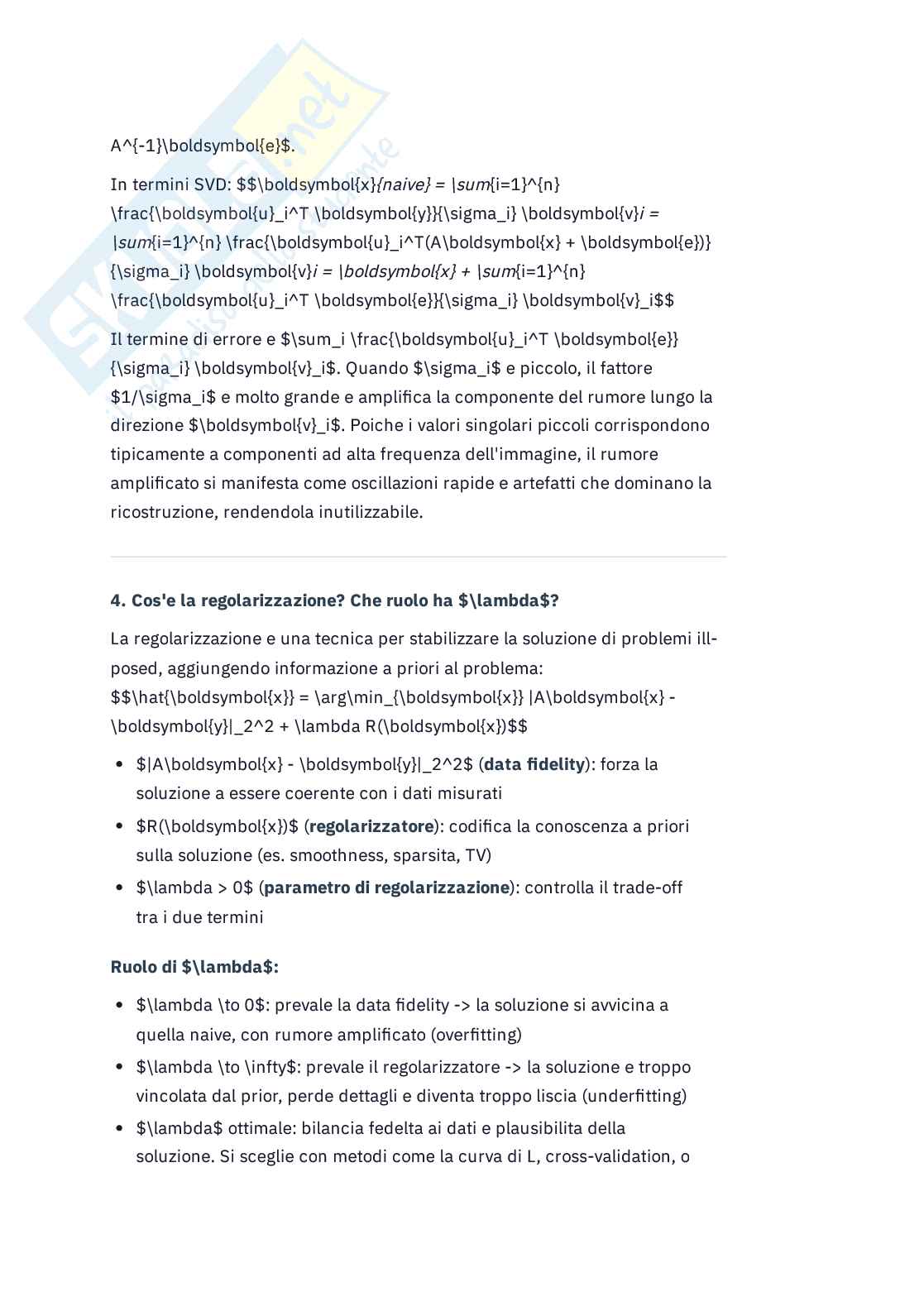 Appunti esame completi di Computational Imaging Pag. 31