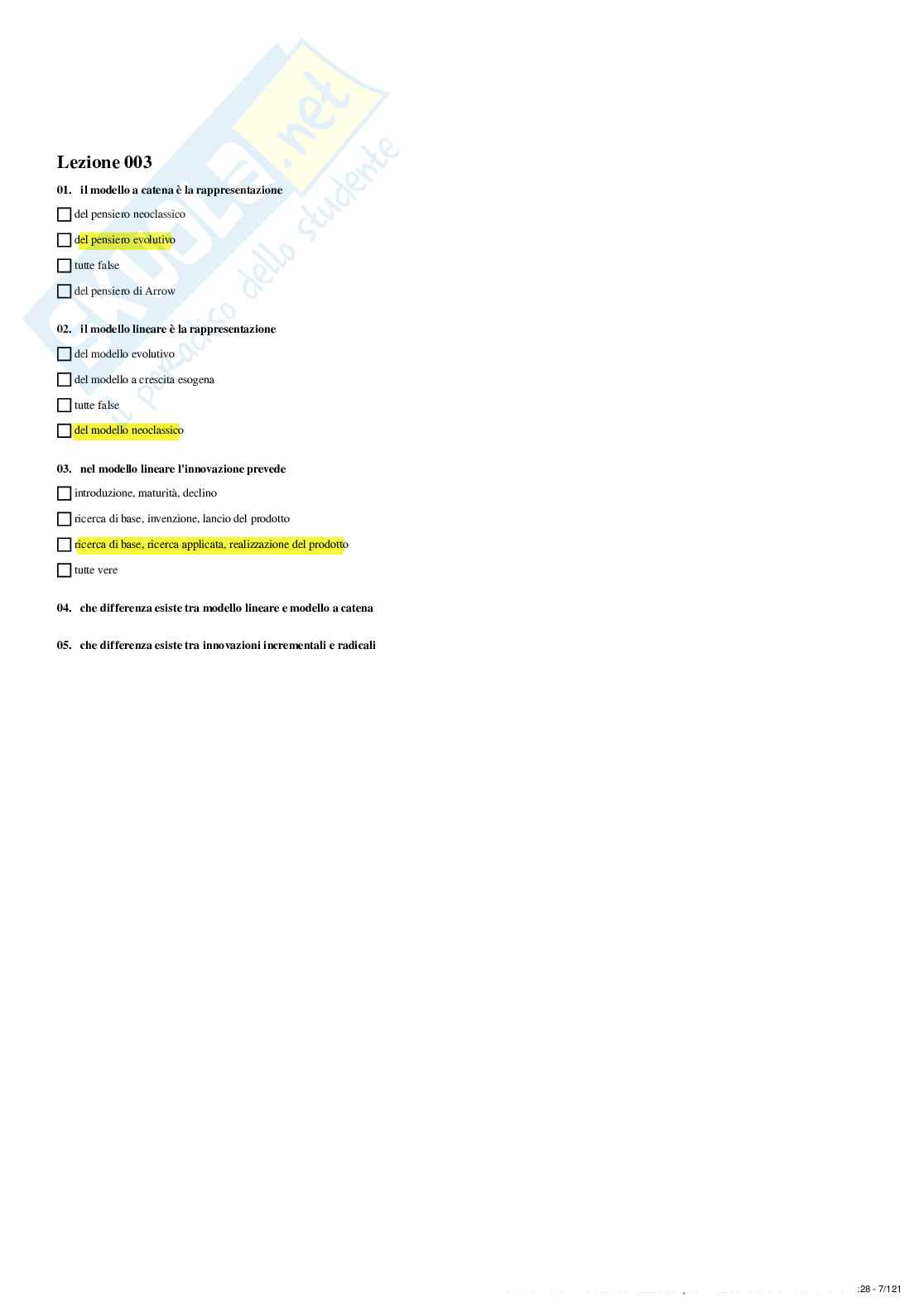 Paniere Economia applicata multiple Pag. 6