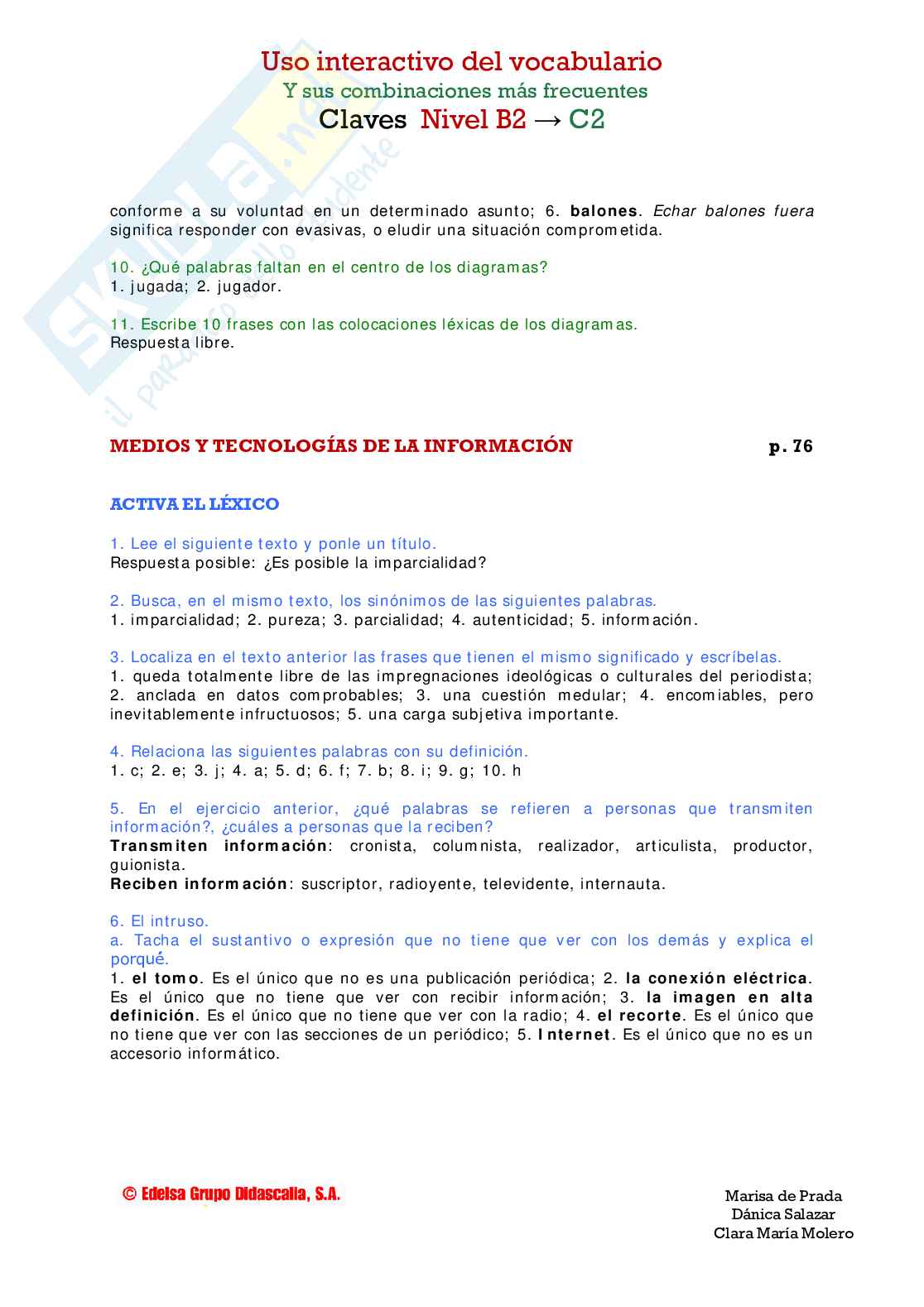 Testo lingua spagnola Pag. 21