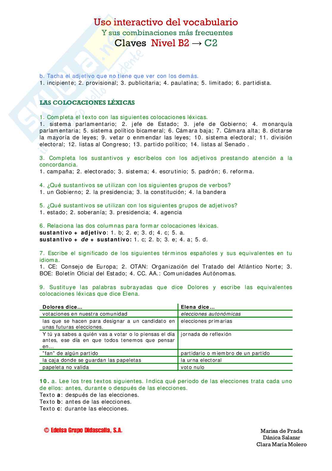 Testo lingua spagnola Pag. 36