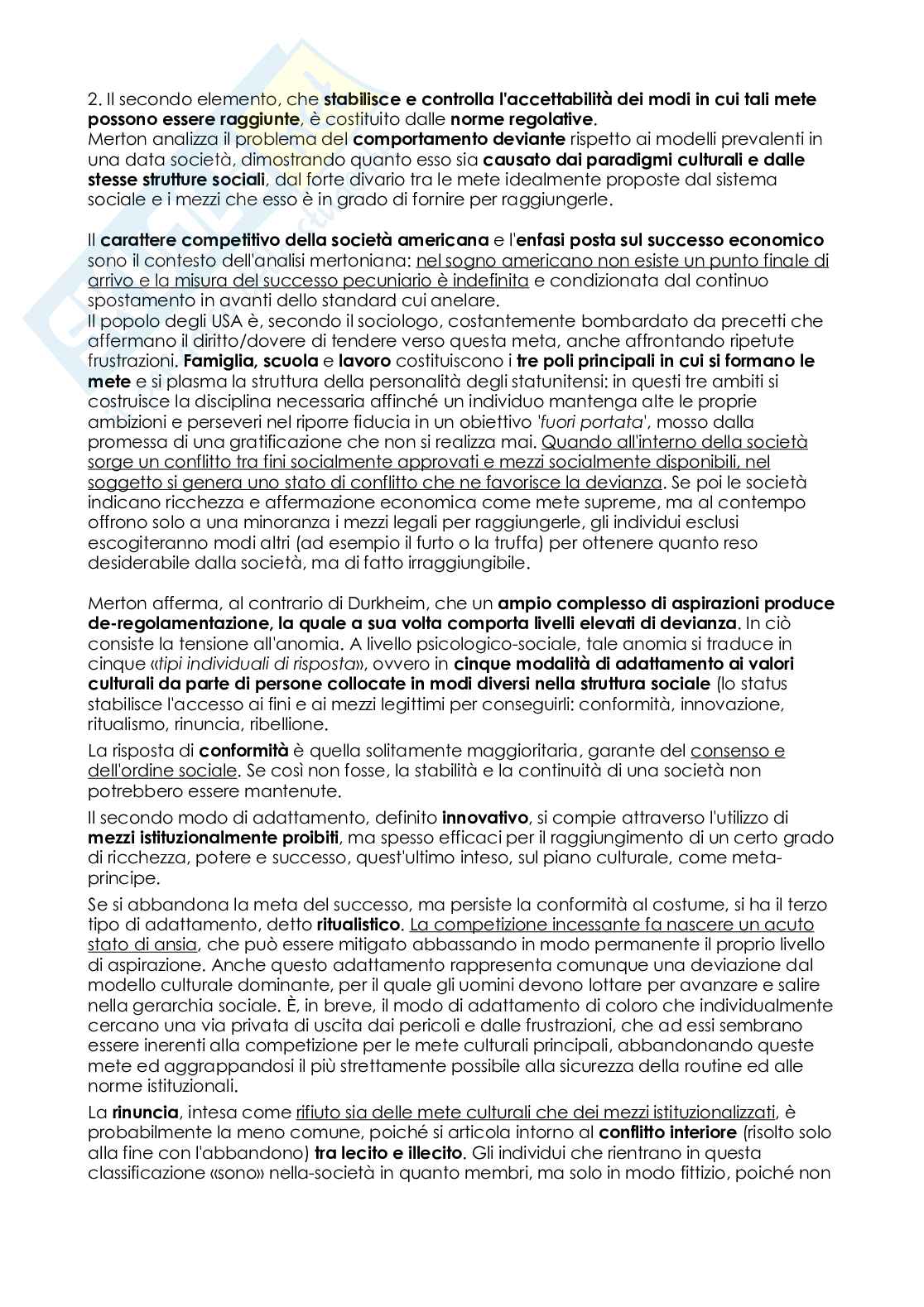 Appunti di Istituzioni di sociologia  Pag. 11