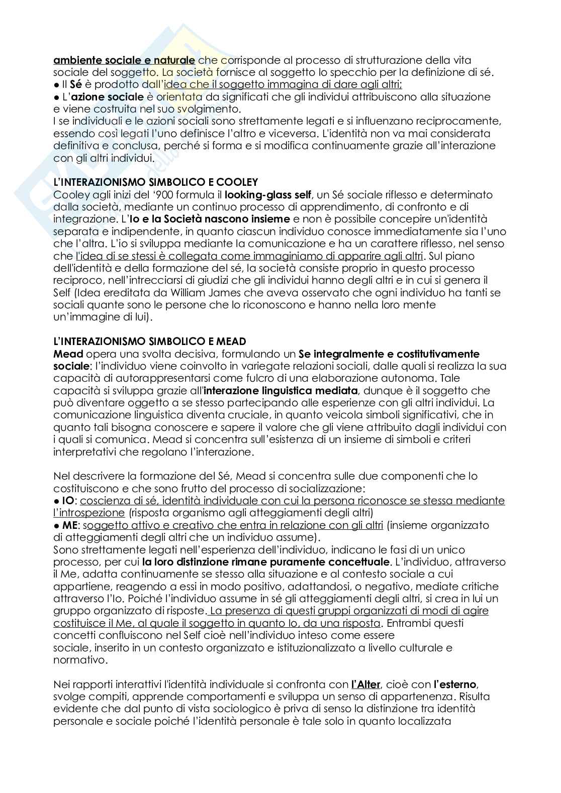 Appunti di Istituzioni di sociologia  Pag. 2
