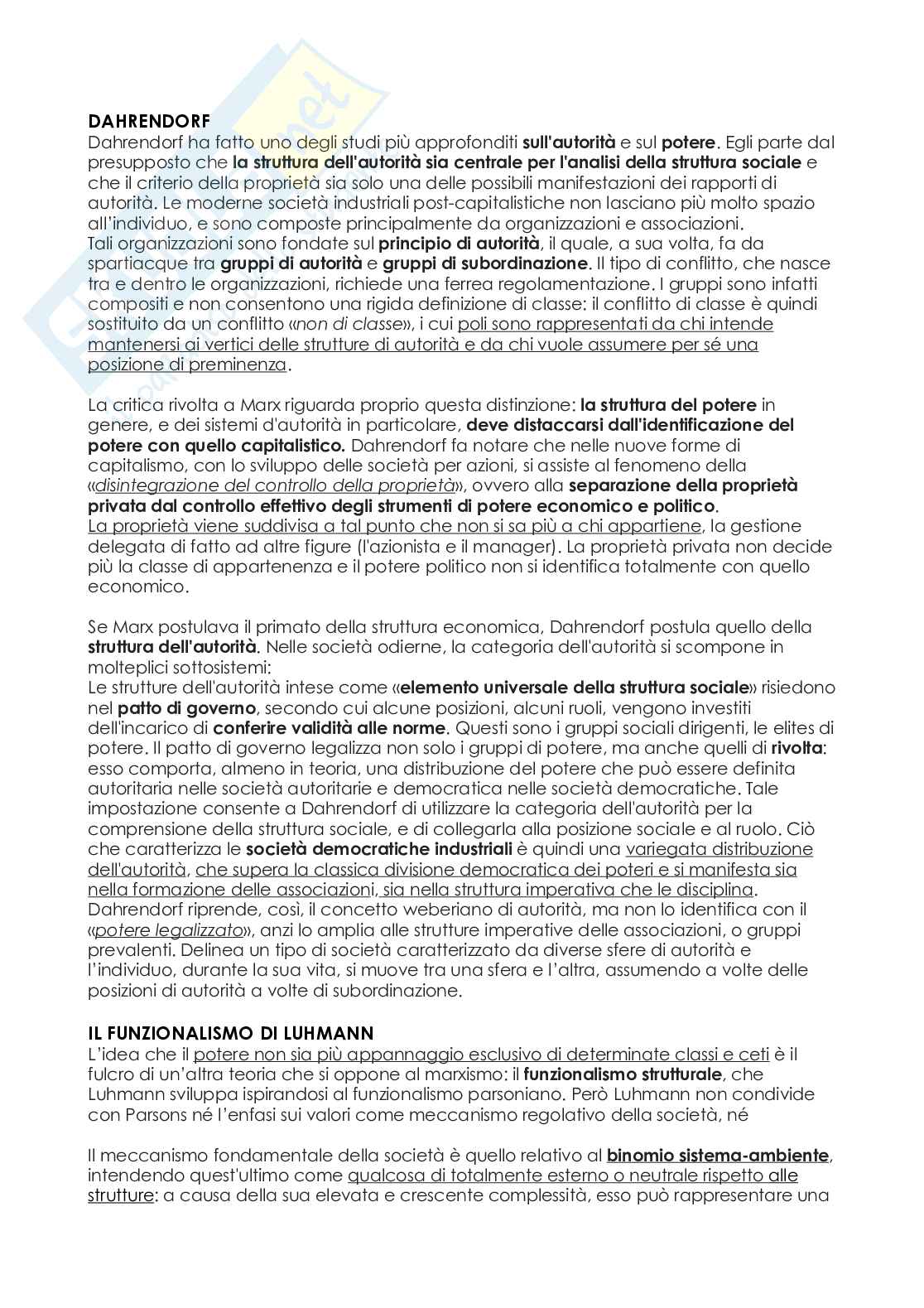 Appunti di Istituzioni di sociologia  Pag. 36
