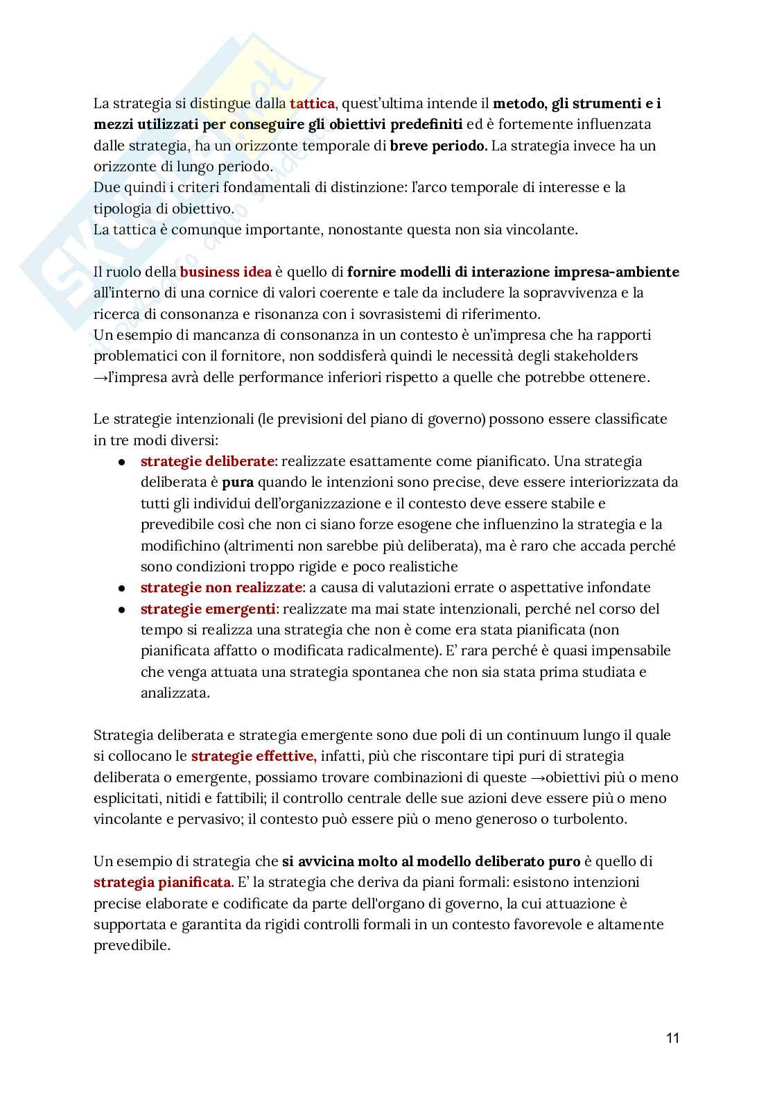 Riassunto esame Management, Prof. Sancetta Giuseppe, libro consigliato Management, Barile, Sancetta Pag. 11