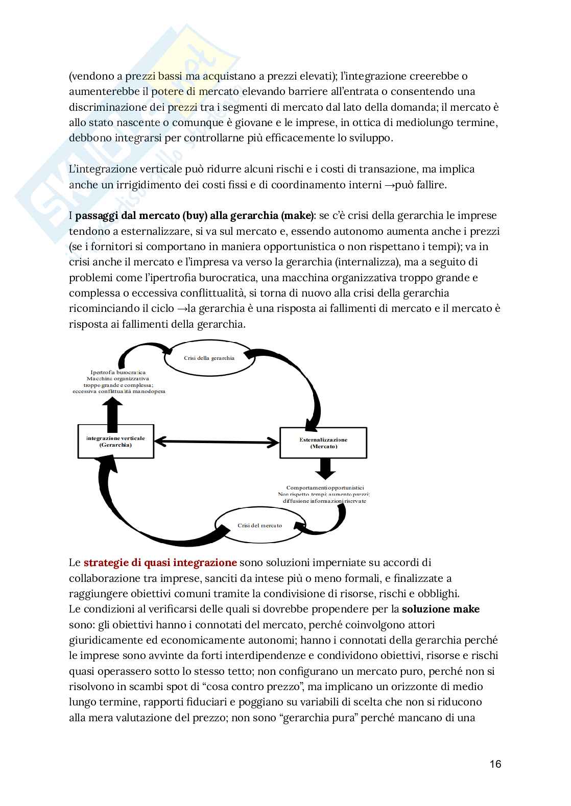 Riassunto esame Management, Prof. Sancetta Giuseppe, libro consigliato Management, Barile, Sancetta Pag. 16