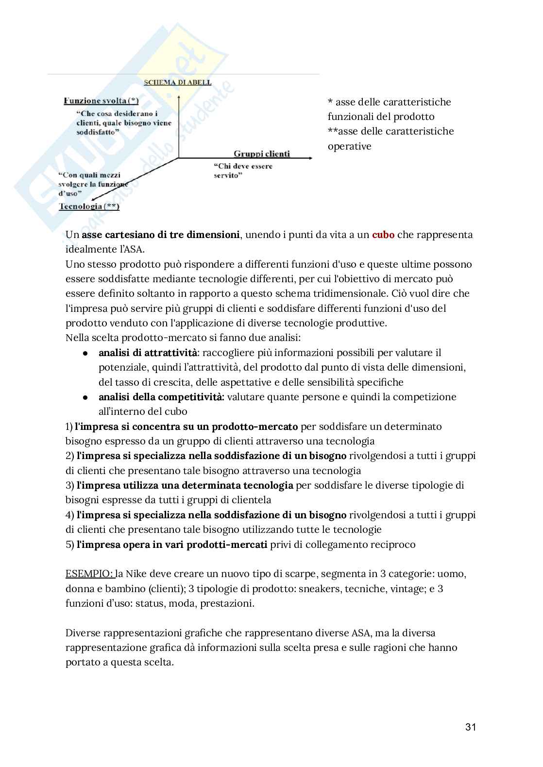 Riassunto esame Management, Prof. Sancetta Giuseppe, libro consigliato Management, Barile, Sancetta Pag. 31