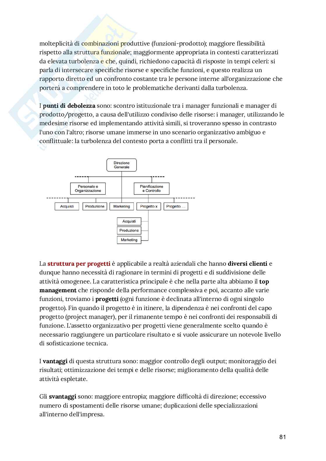 Riassunto esame Management, Prof. Sancetta Giuseppe, libro consigliato Management, Barile, Sancetta Pag. 81