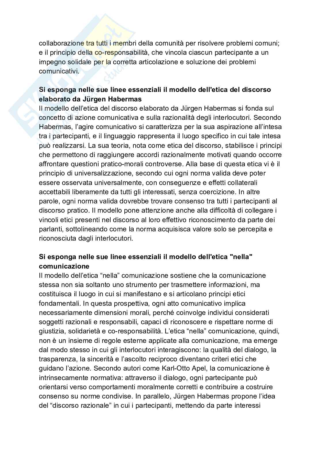 Etica della comunicazione  Pag. 16